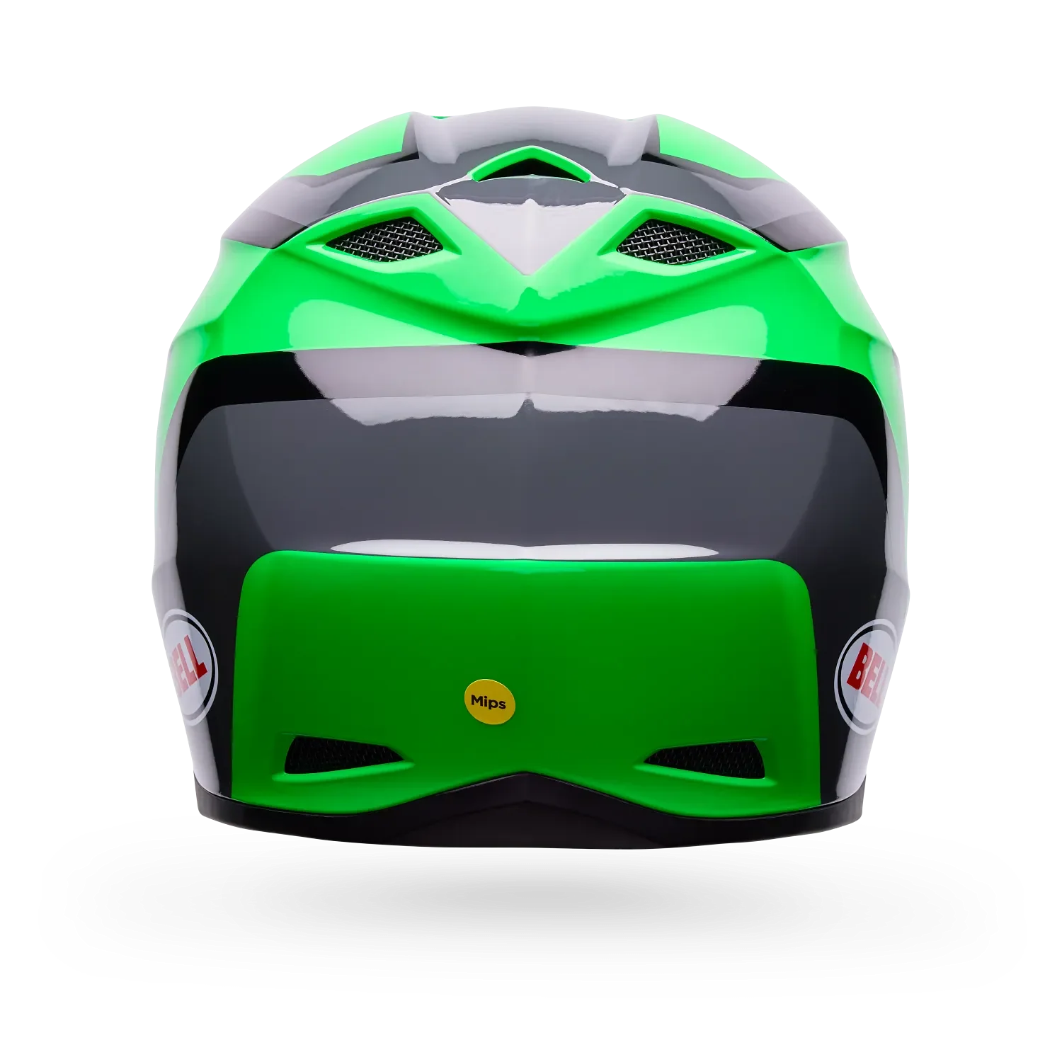 Bell MX-10 Mips Dyno Gloss Green/Grey Helmet - Image 4