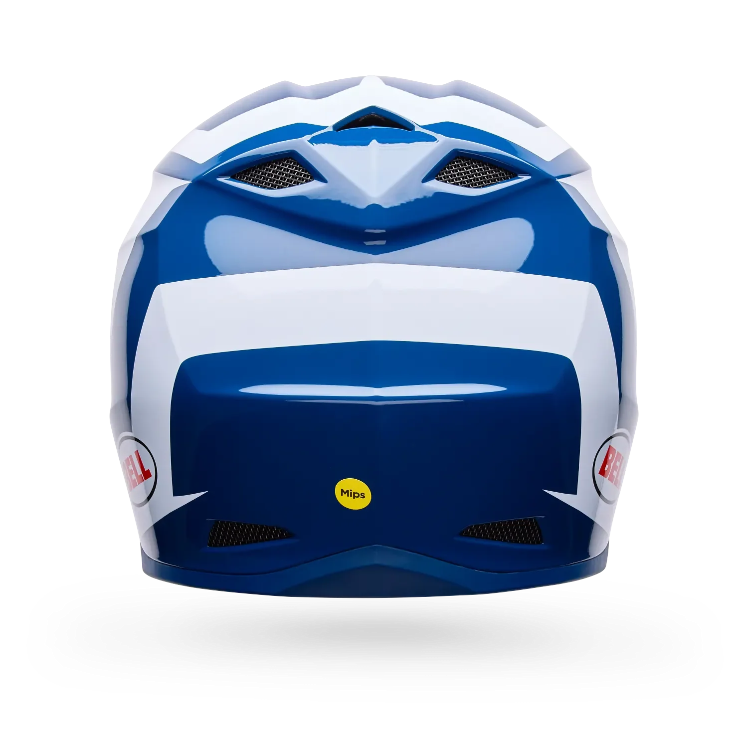Bell MX-10 Mips Talon Gloss Blue/White Helmet - Image 4