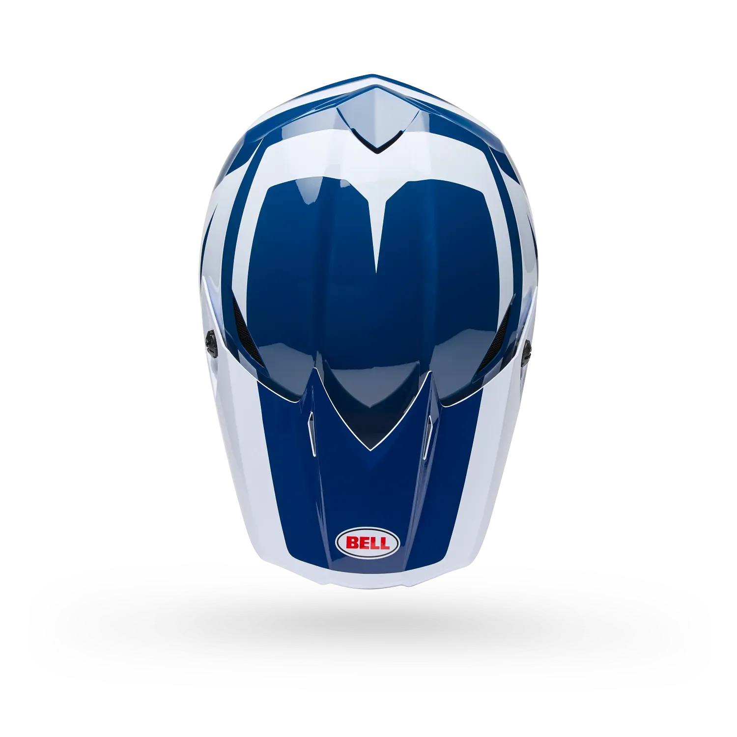 Bell MX-10 Mips Talon Gloss Blue/White Helmet - Image 5