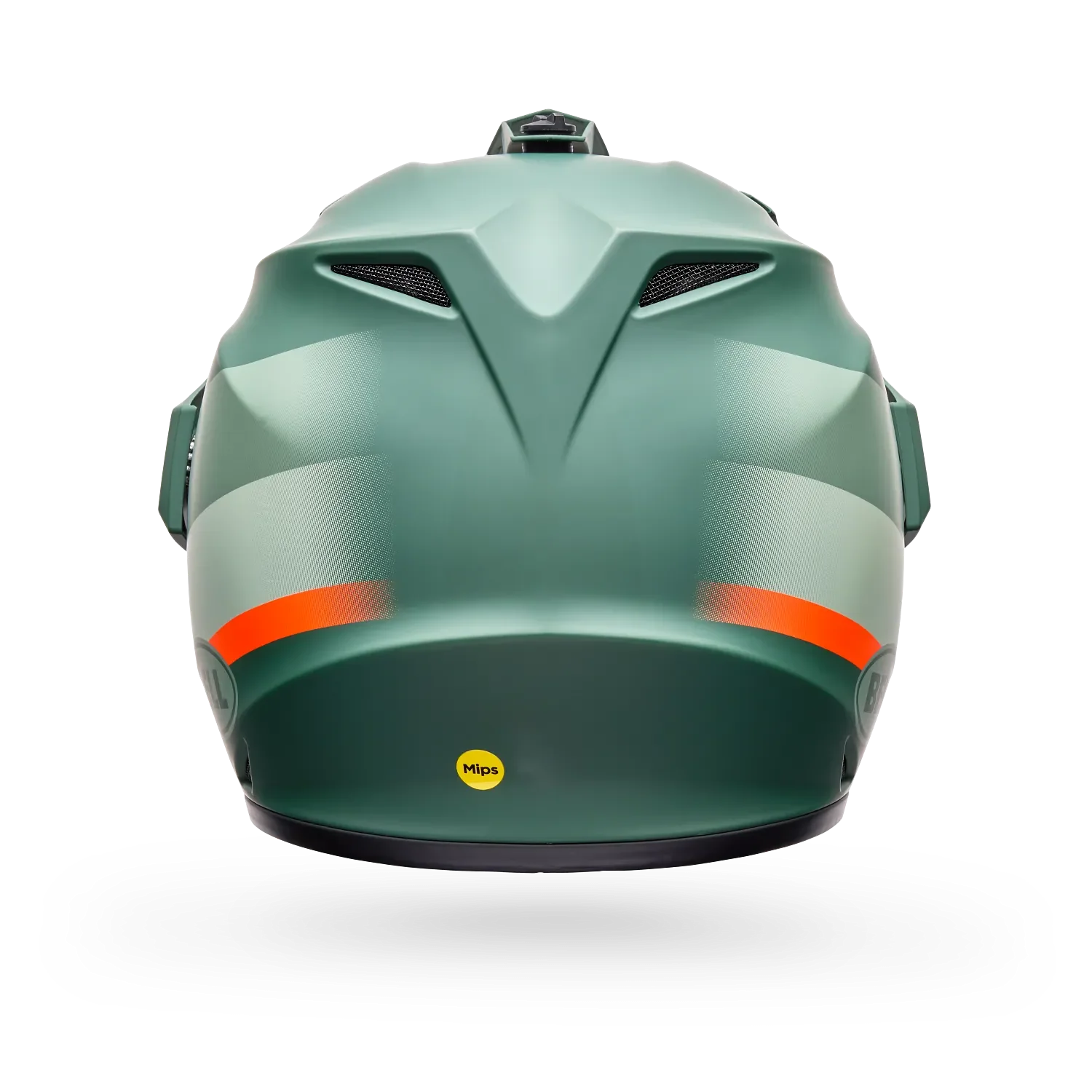 Bell MX-9 Adventure Mips Trail Matte Green/Orange Helmet - Image 4