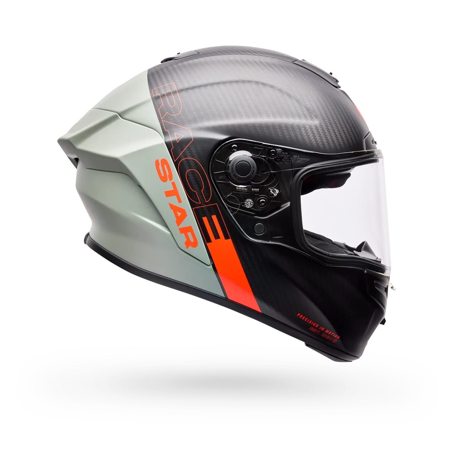 Bell Race Star DLX Flex Strike Matte Orange Helmet