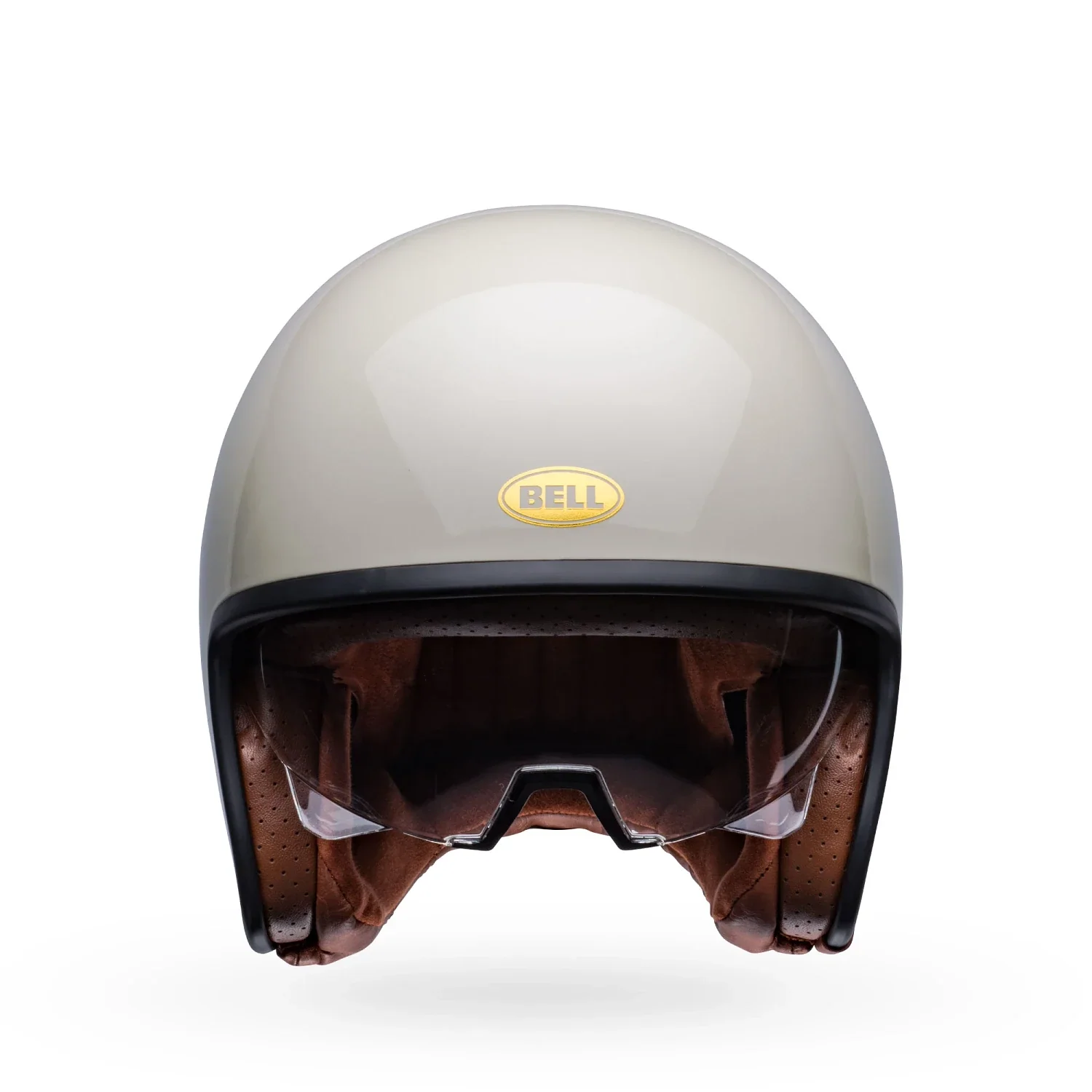 Bell TX-501 Gloss Vintage White Helmet - Image 11