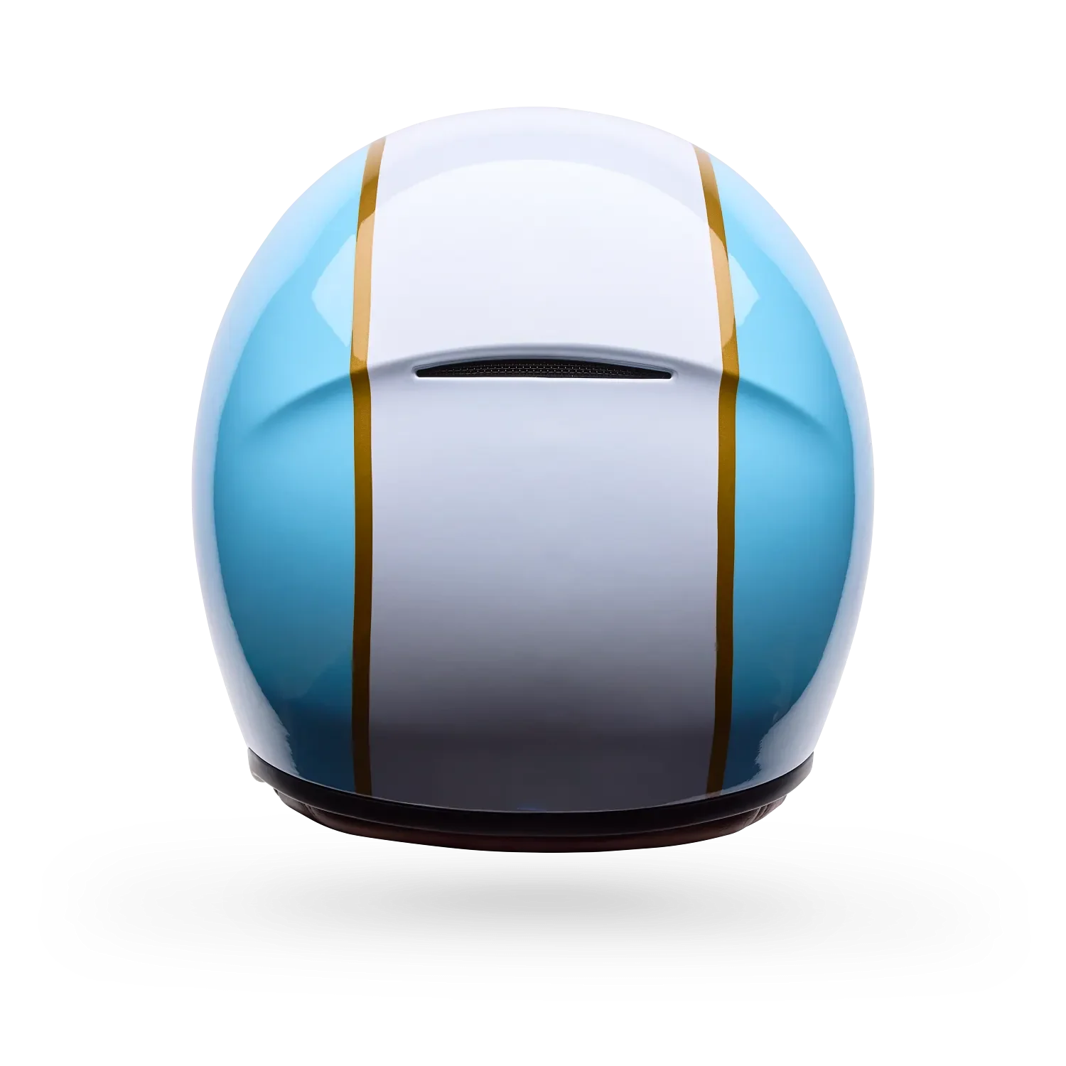 Bell TX-501 Rally Gloss Blue/White Helmet - Image 4