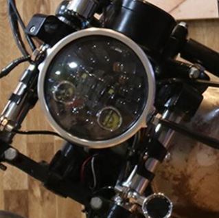 Billet Universal 7" Headlight Mount Ring (Ring Only) Chrome use on Most Harleys and Metric Models Custom Use - Image 3