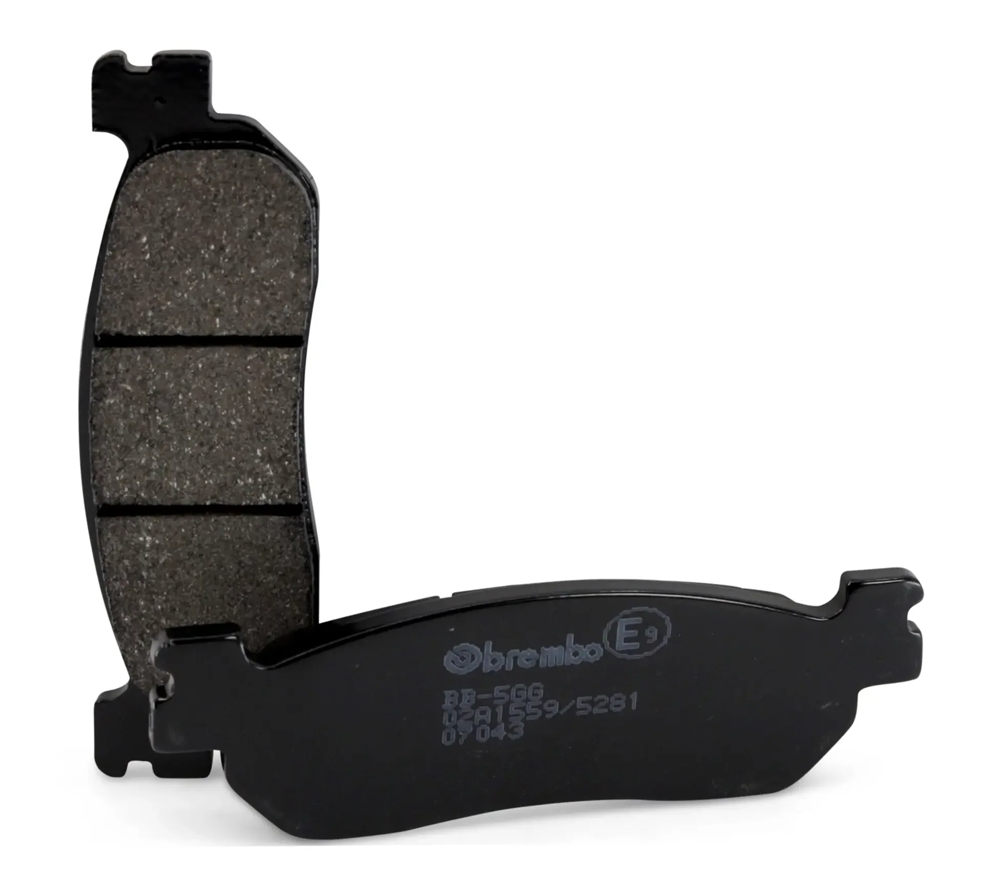 Brembo B-07043 Scooter (CC) Carbon Ceramic Rear Brake Pad (07043) - Image 2