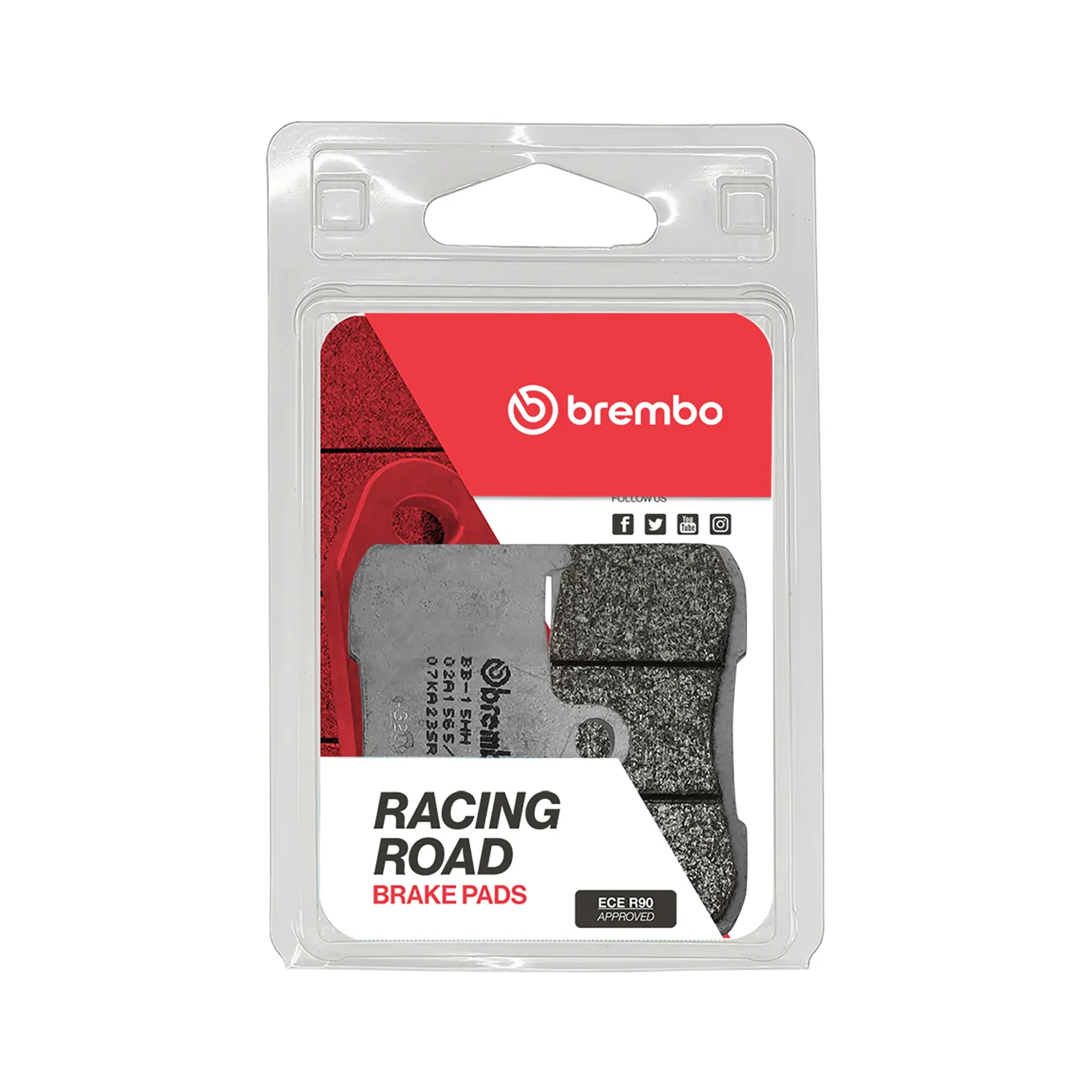 Brembo B-07KA23SR Racing Road (SR) Sintered Front Brake Pad (07KA23.SR)