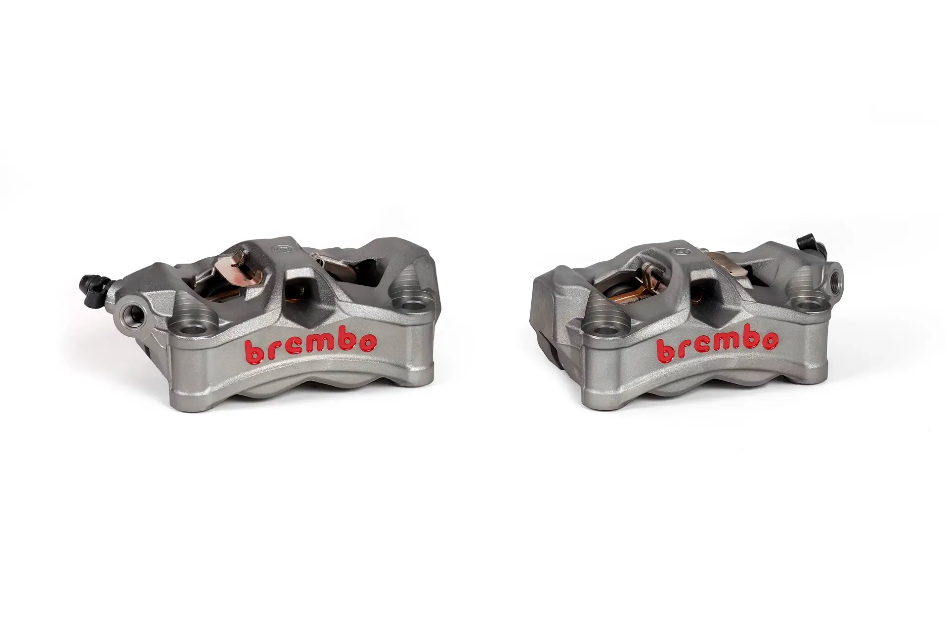 Brembo B-220D02010 Stylema Radial Monoblock Front Brake Caliper Set Titanium Grey - Image 2