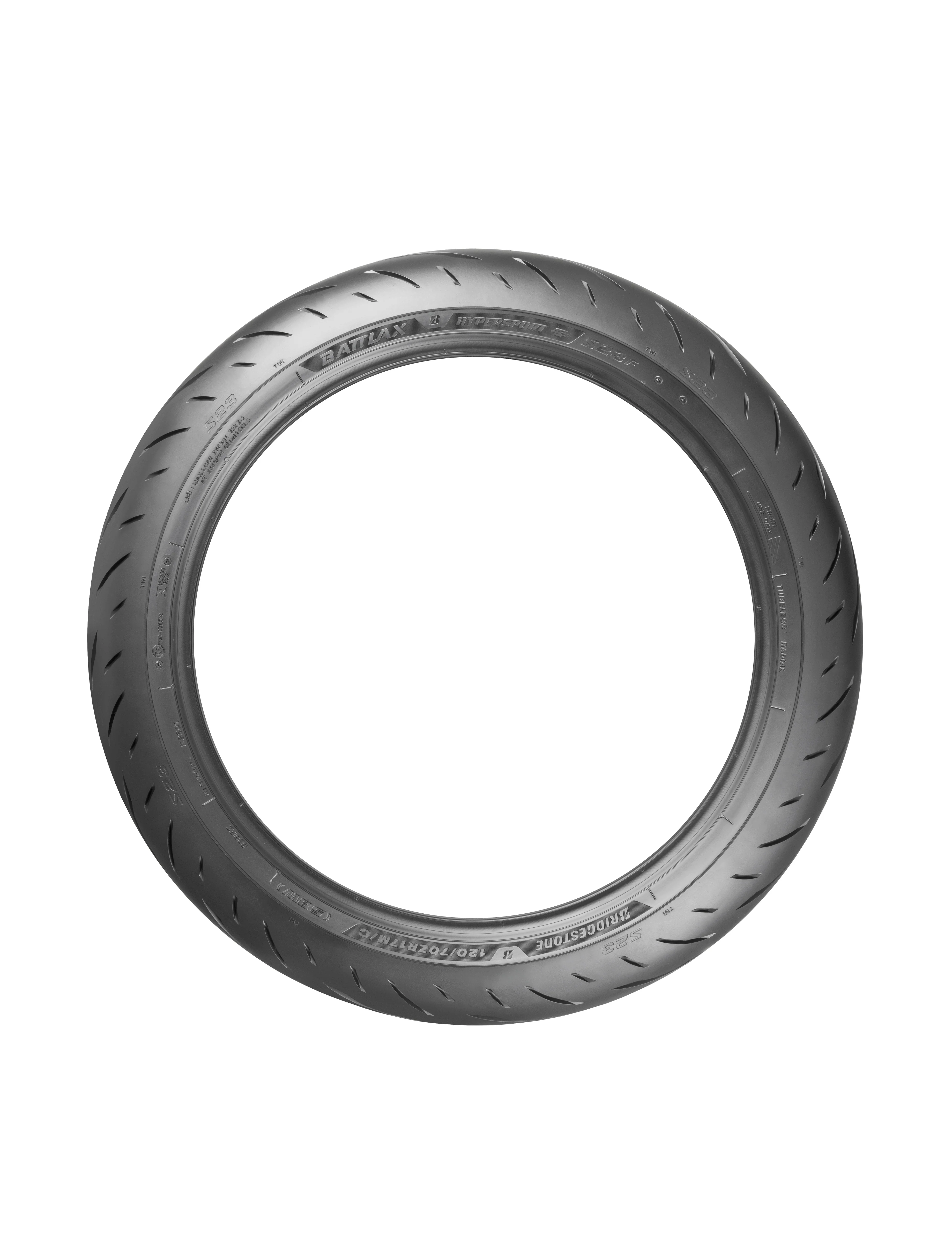 Bridgestone Battlax Hypersport S23 Radial Rear Tyre 160/60 WR-17 M/C 69W Tubeless - Image 3
