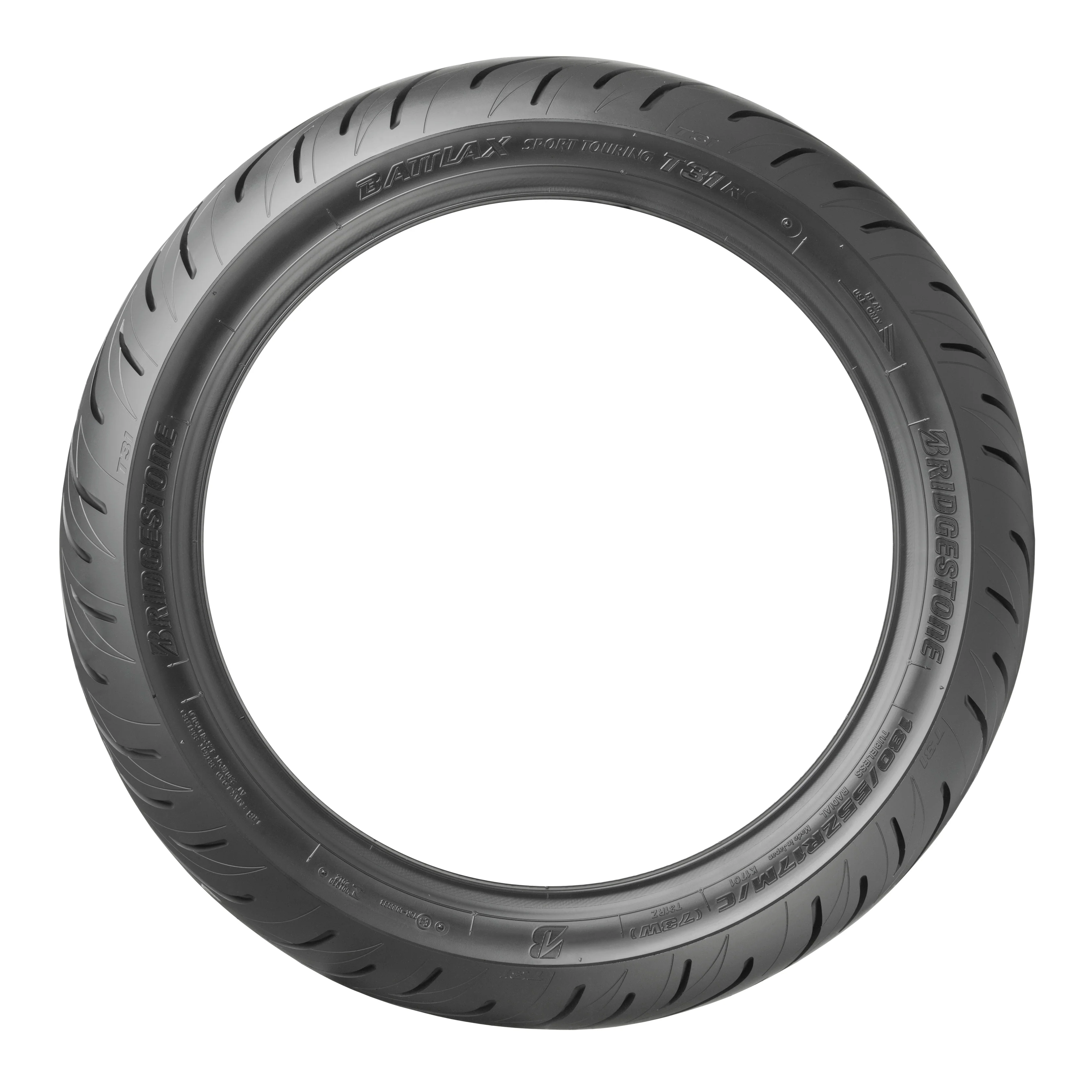 Bridgestone Battlax Sport Touring T31 Rear Tyre 190/55 ZR-17 M/C 75W Tubeless - Image 3