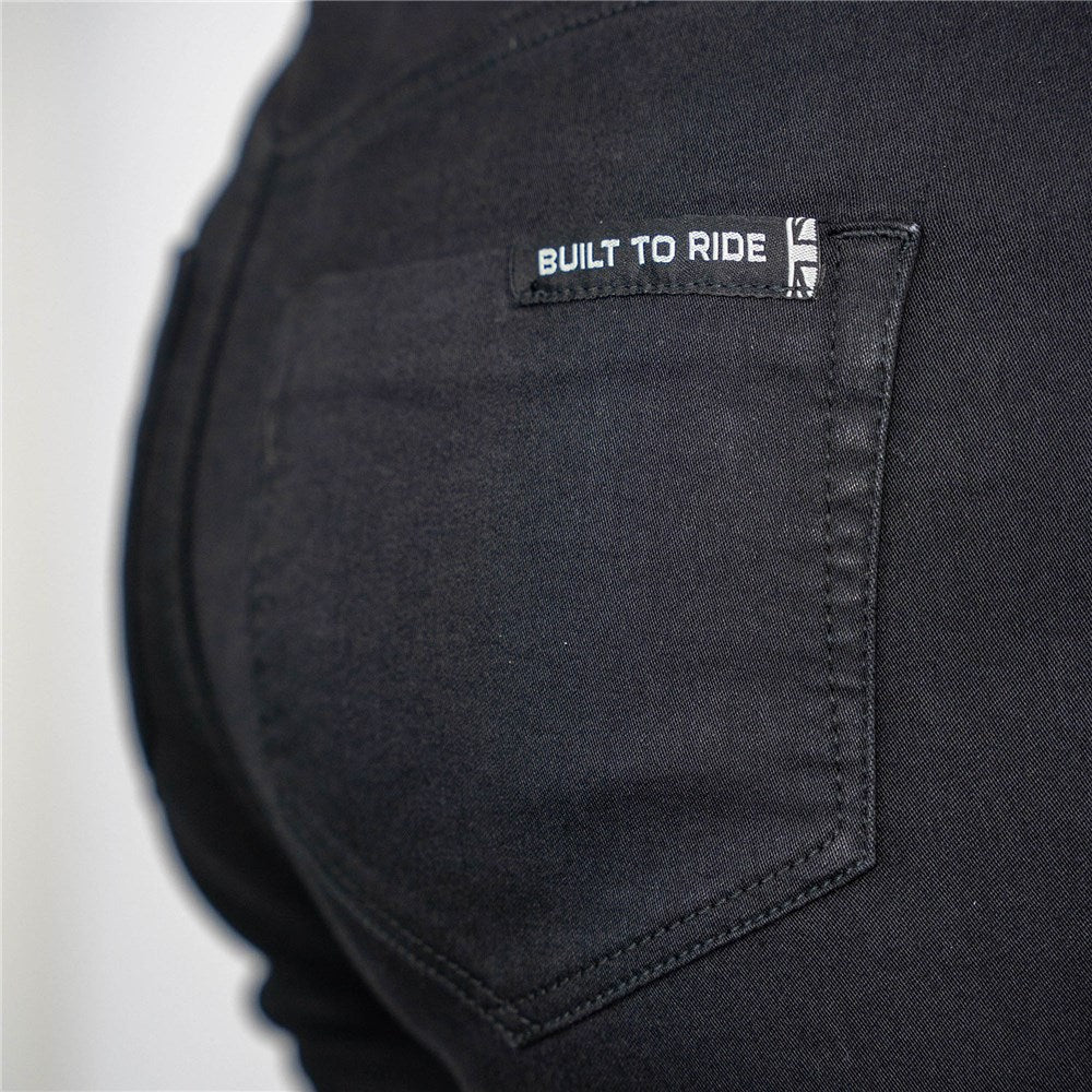 Bull-It Fury Black Slim Womens Extra Short Jeggings - Image 5