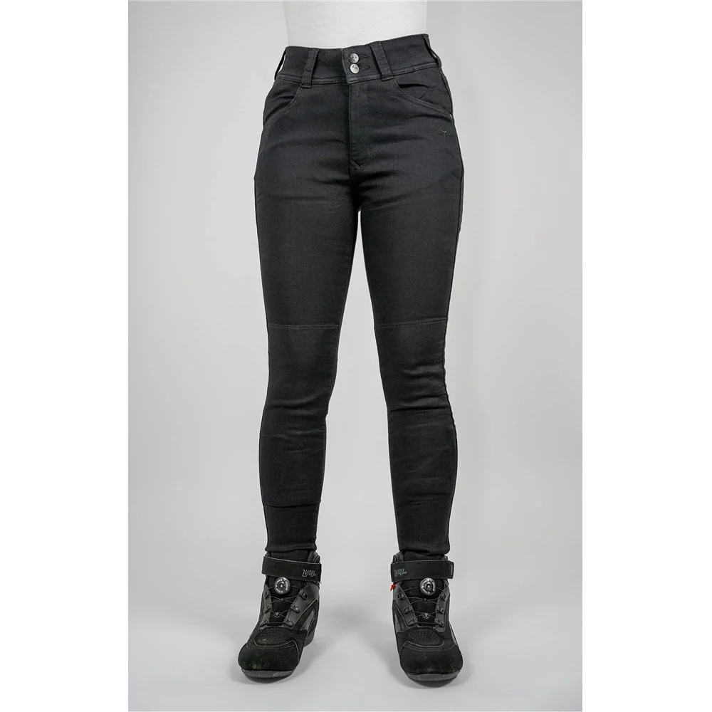 Bull-It Fury Black Slim Womens Long Jeggings - Image 2