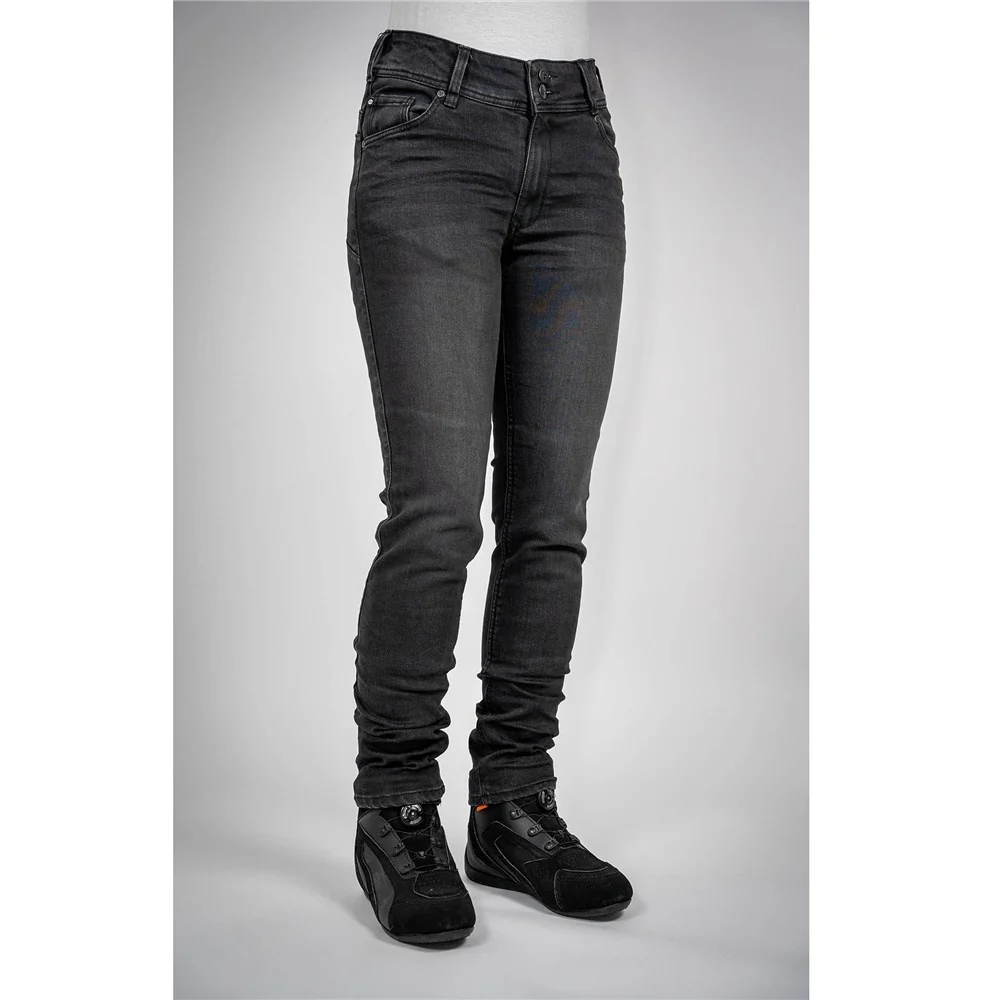 Bull-It Raven Black Slim Womens Regular Jeans - Image 4