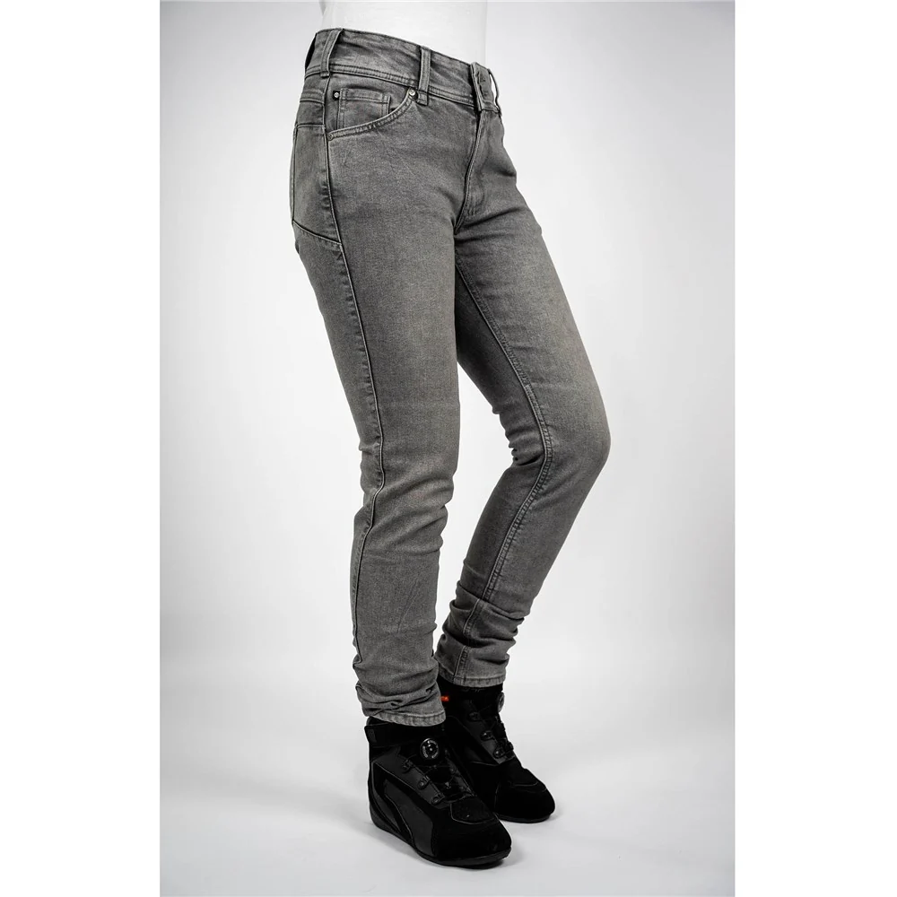 Bull-It Willow Grey Slim Womens Regular Jeans - Image 4
