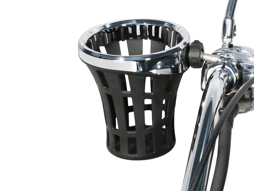 Ciro3D CIR-50810 Big Ass Drink Holder w/Perch Mount Chrome - Image 2