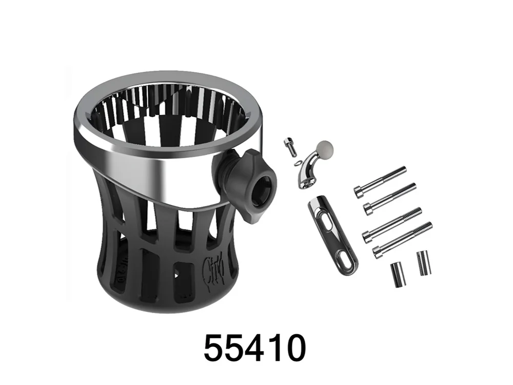 Ciro3D CIR-55410 Gen 2 Drink Holder w/Perch Mount Chrome