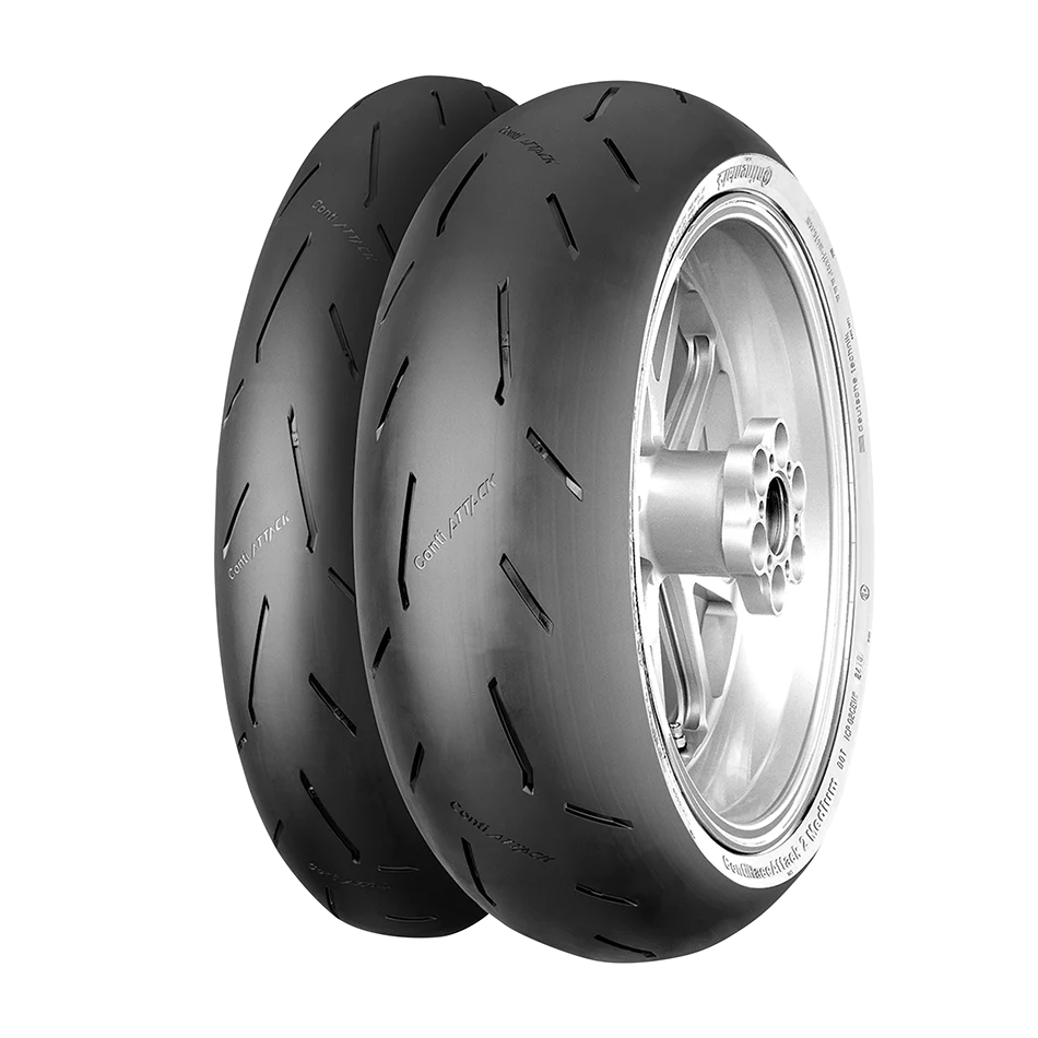 Continental ContiRaceAttack 2 Medium Rear Tyre 180/60-17 75W Tubeless