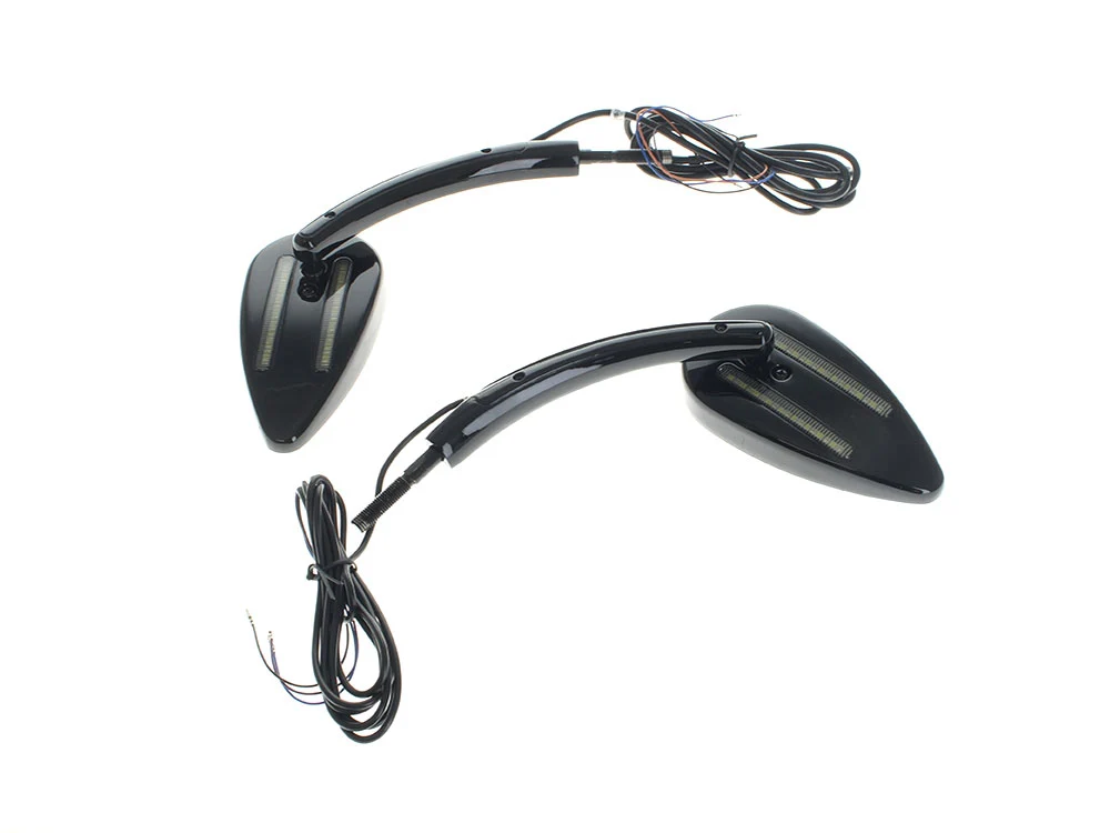 Custom Dynamics CD-CDMIRPLUGB LED Mirrors Run/Turn Black (Pair) - Image 2