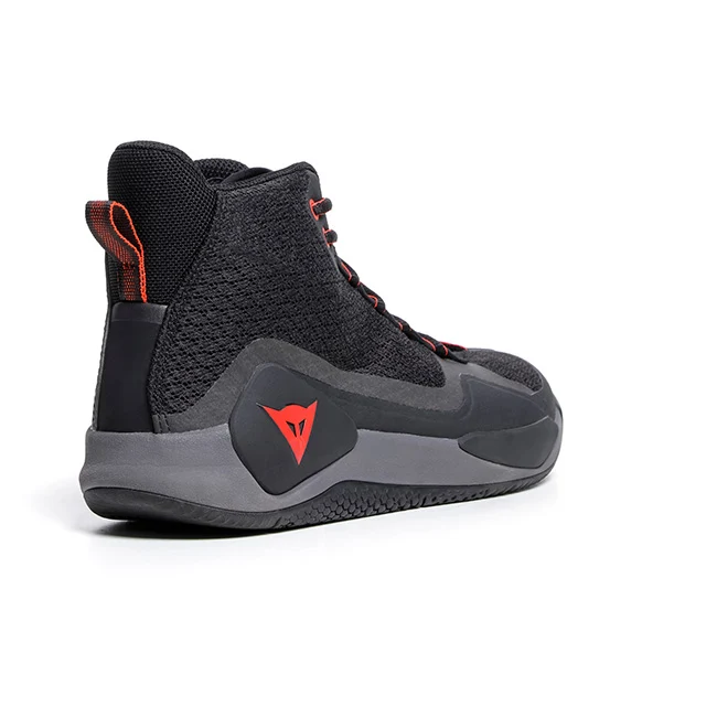 Dainese Atipica Air 2 Black/Fluro Red Shoes - Image 3