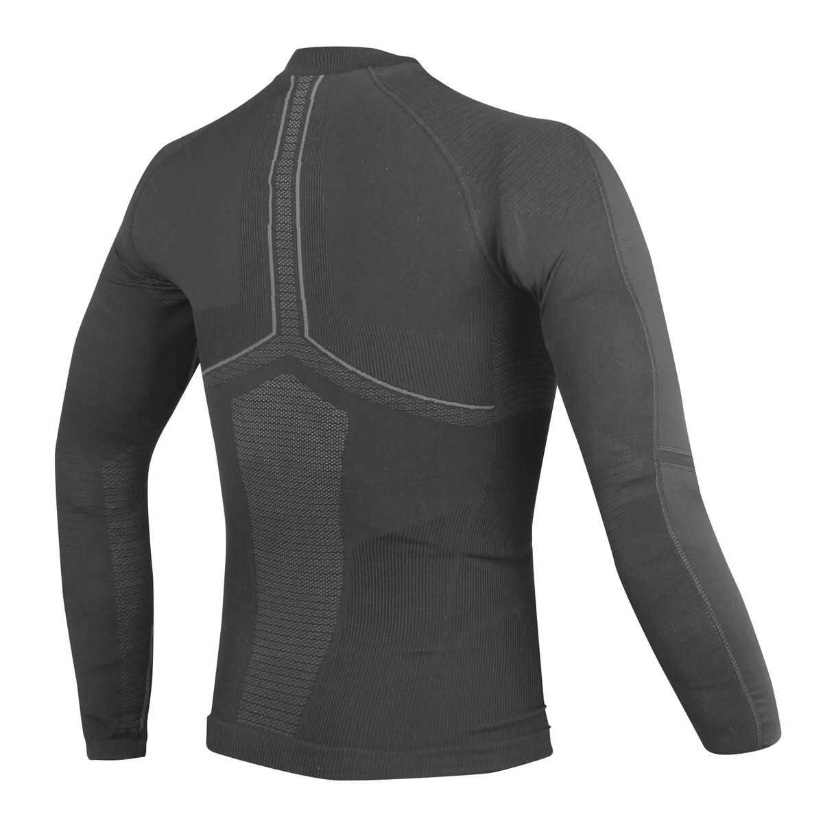 Dainese D-Core No-Wind Thermo Black/Anthracite Long Sleeve Tee - Image 2