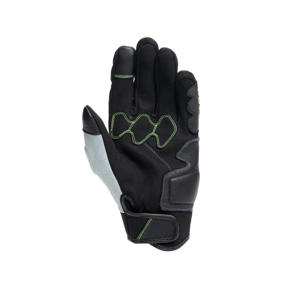 Dainese Ermex Black/Green Gloves - Image 2