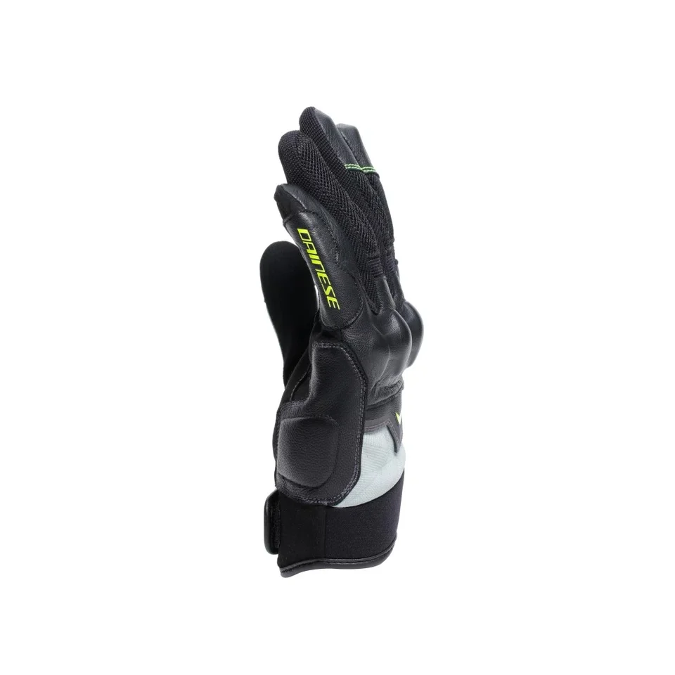 Dainese Ermex Black/Green Gloves - Image 4