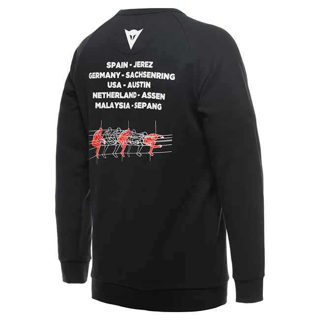 Dainese Racing Lite Black/White Sweater - Image 2