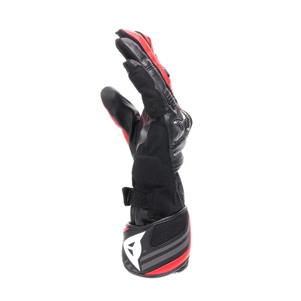 Dainese Reacto Carbon Long Black/Lava Red Gloves - Image 5