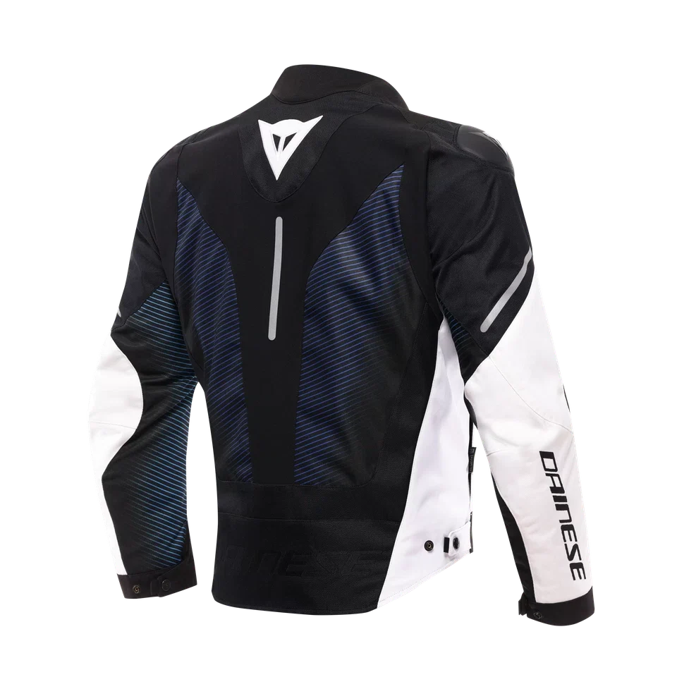 Dainese Super Sprint D-Dry Black/Blue/White Textile Jacket - Image 2