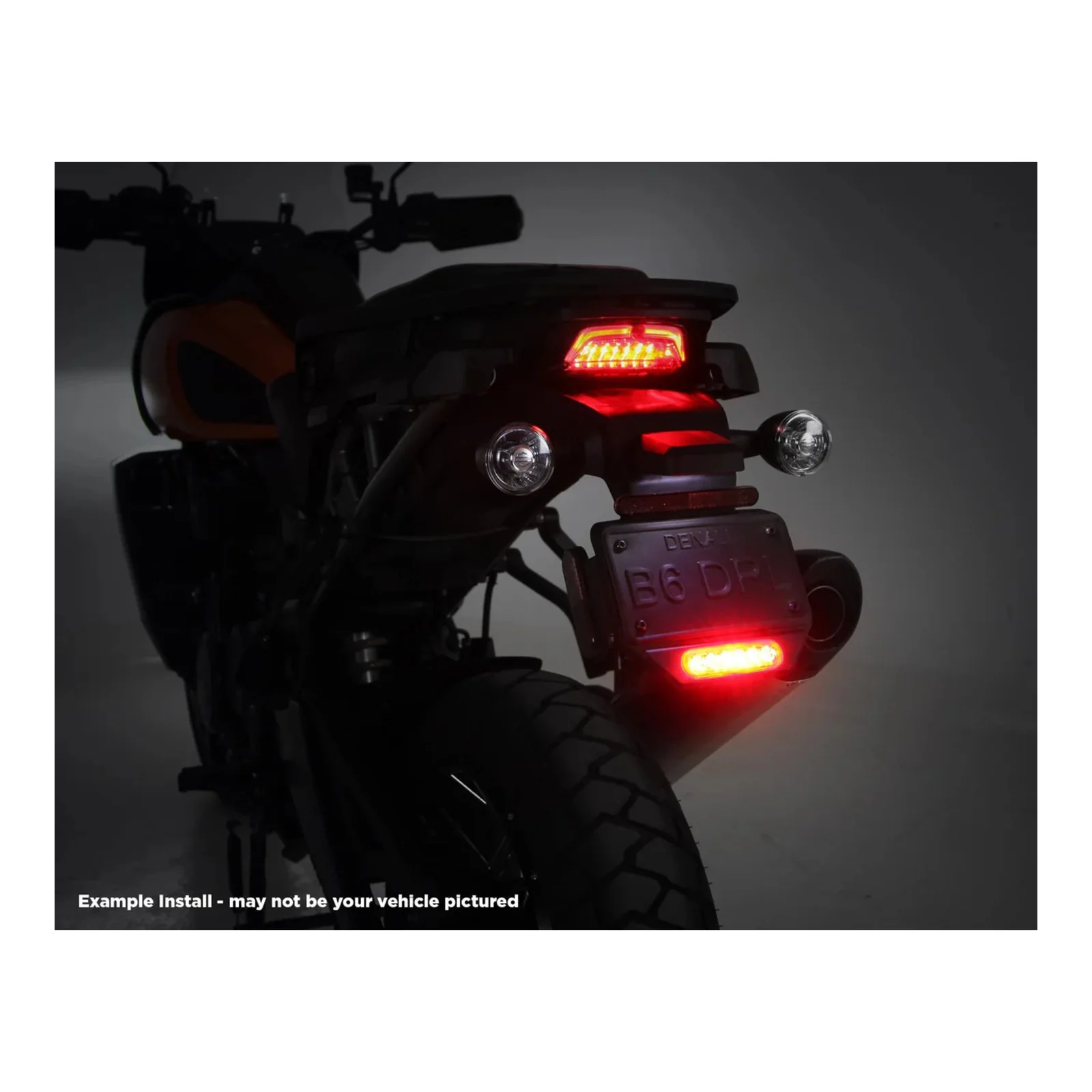 Denali Brake Light Wiring Adapter for Ducati DesertX 23-25 Models w/B6 Brake Lights - Image 4