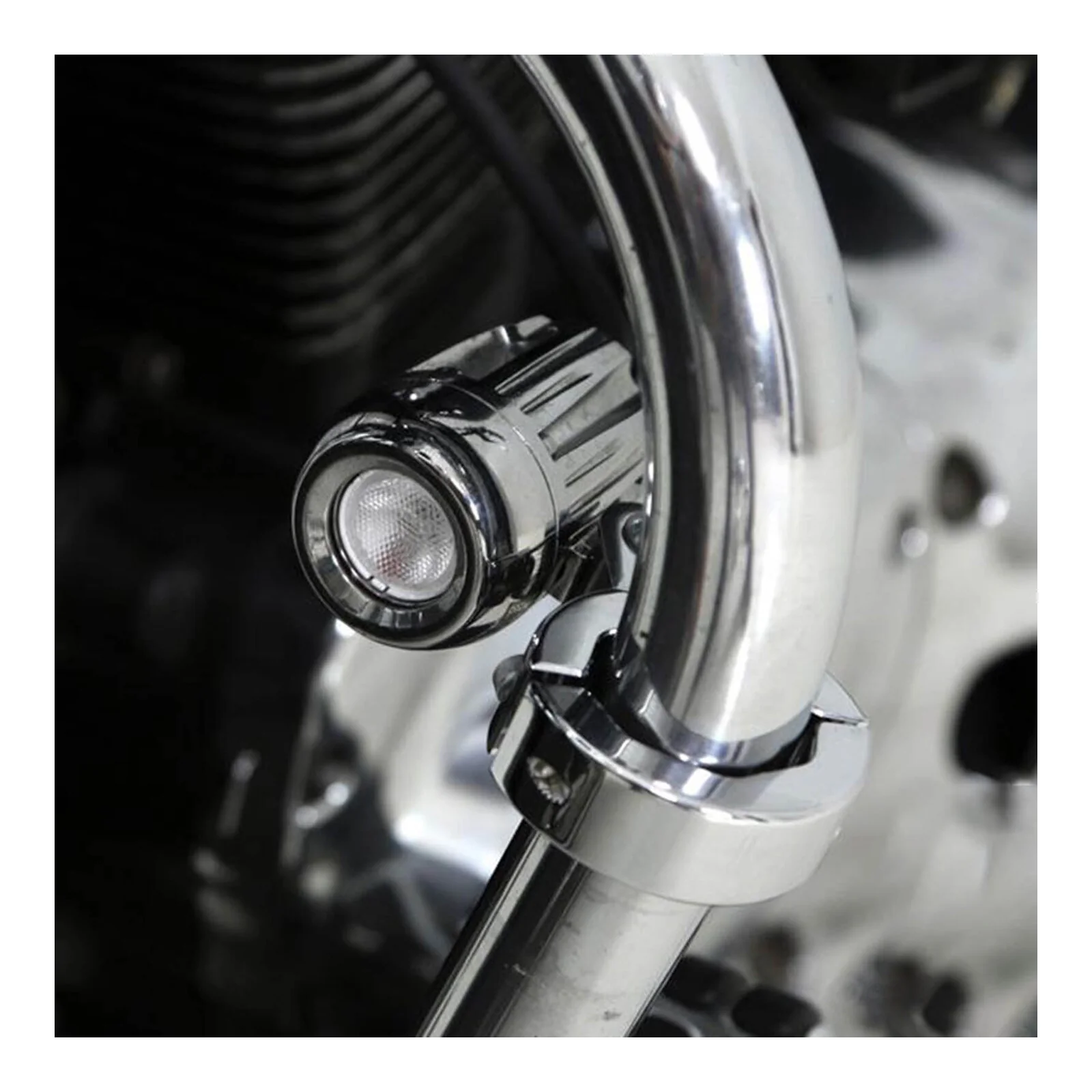 Denali Driving Light Mount for Articulating Bar Clamp 32-38mm Chrome - Image 3