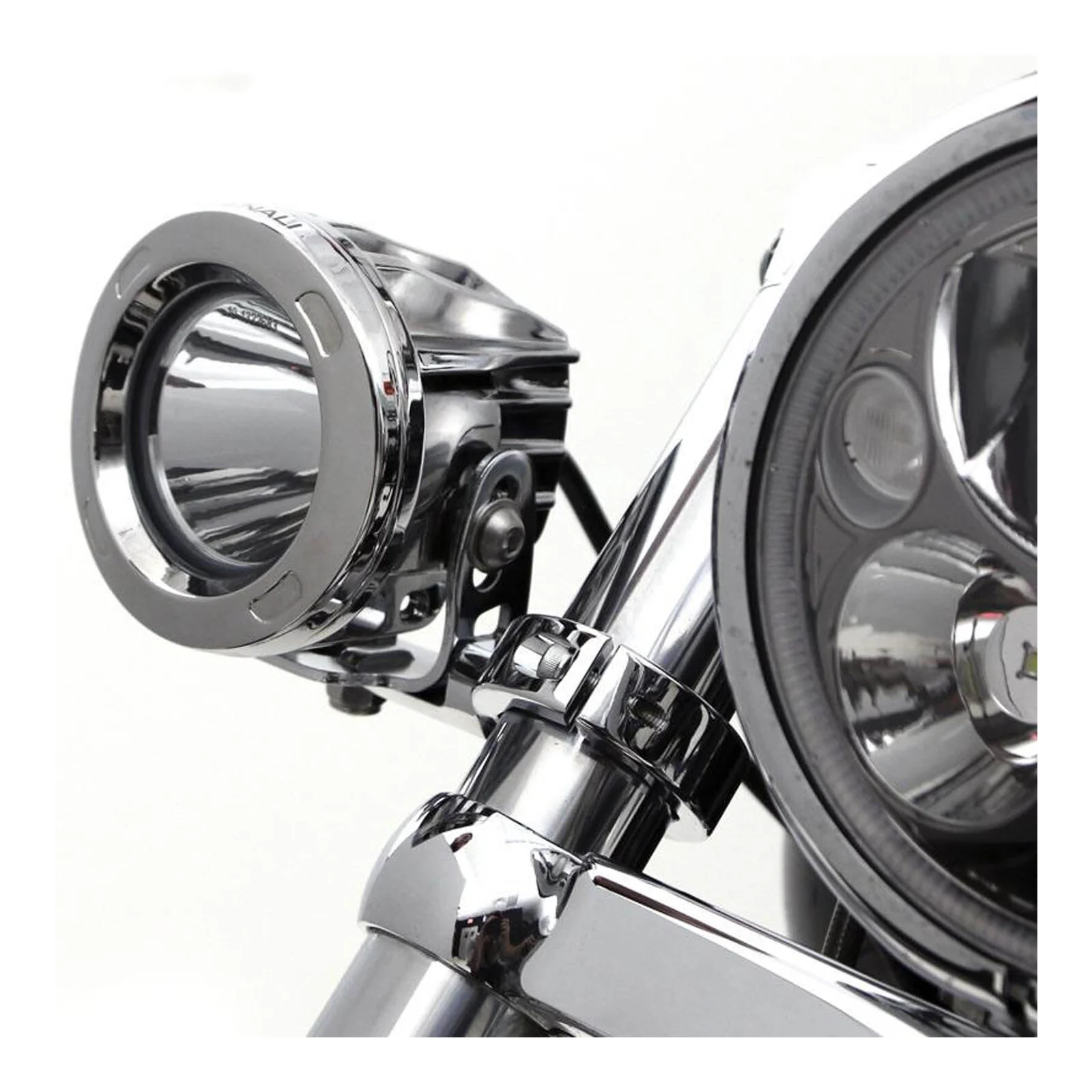 Denali Driving Light Mount for Articulating Bar Clamp 39-49mm Chrome - Image 3
