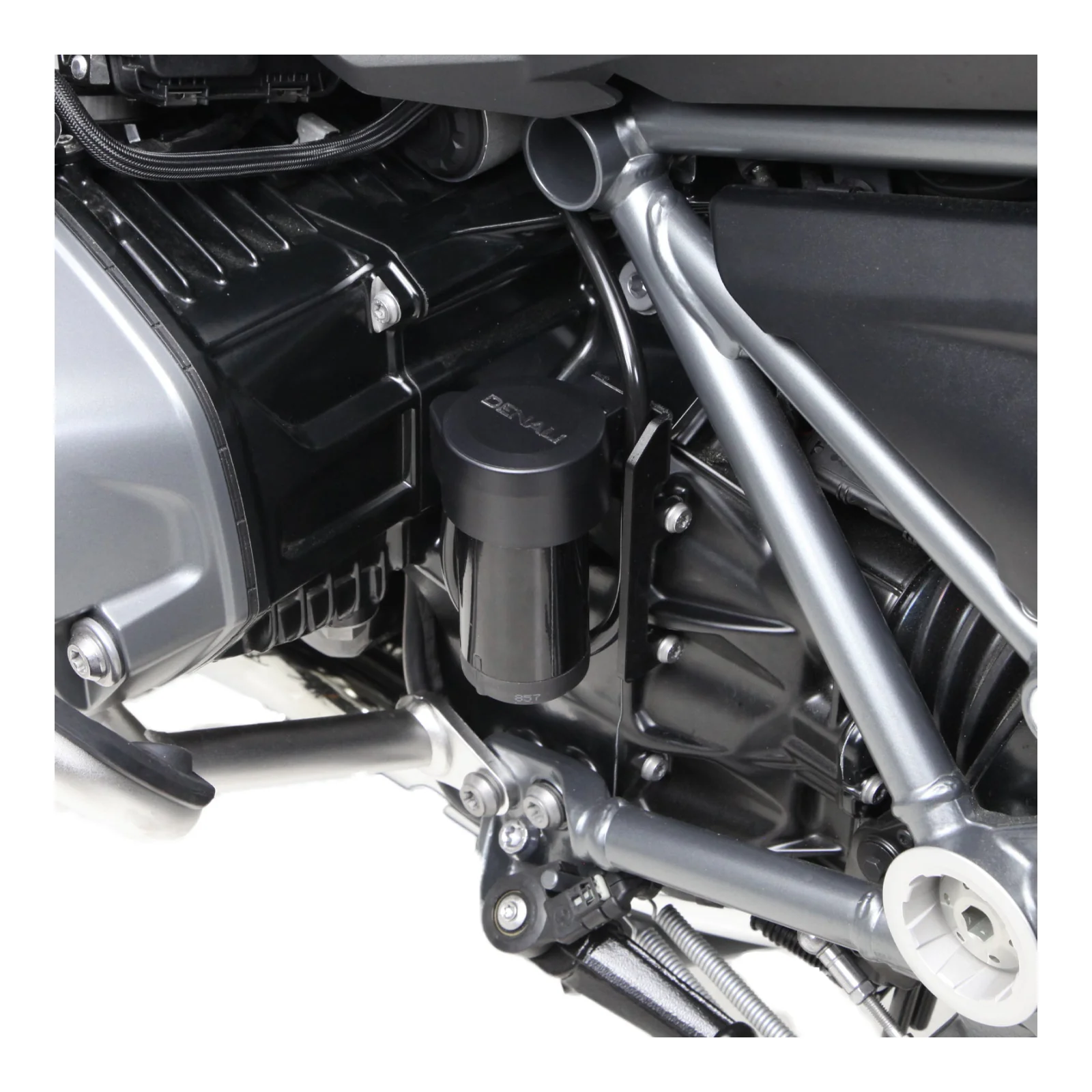 Denali Horn Mount for BMW R1200/R1250 GS 16-24/GS Adventure 14-24 w/SoundBomb Split Dual-Tone Air Horn - Image 3