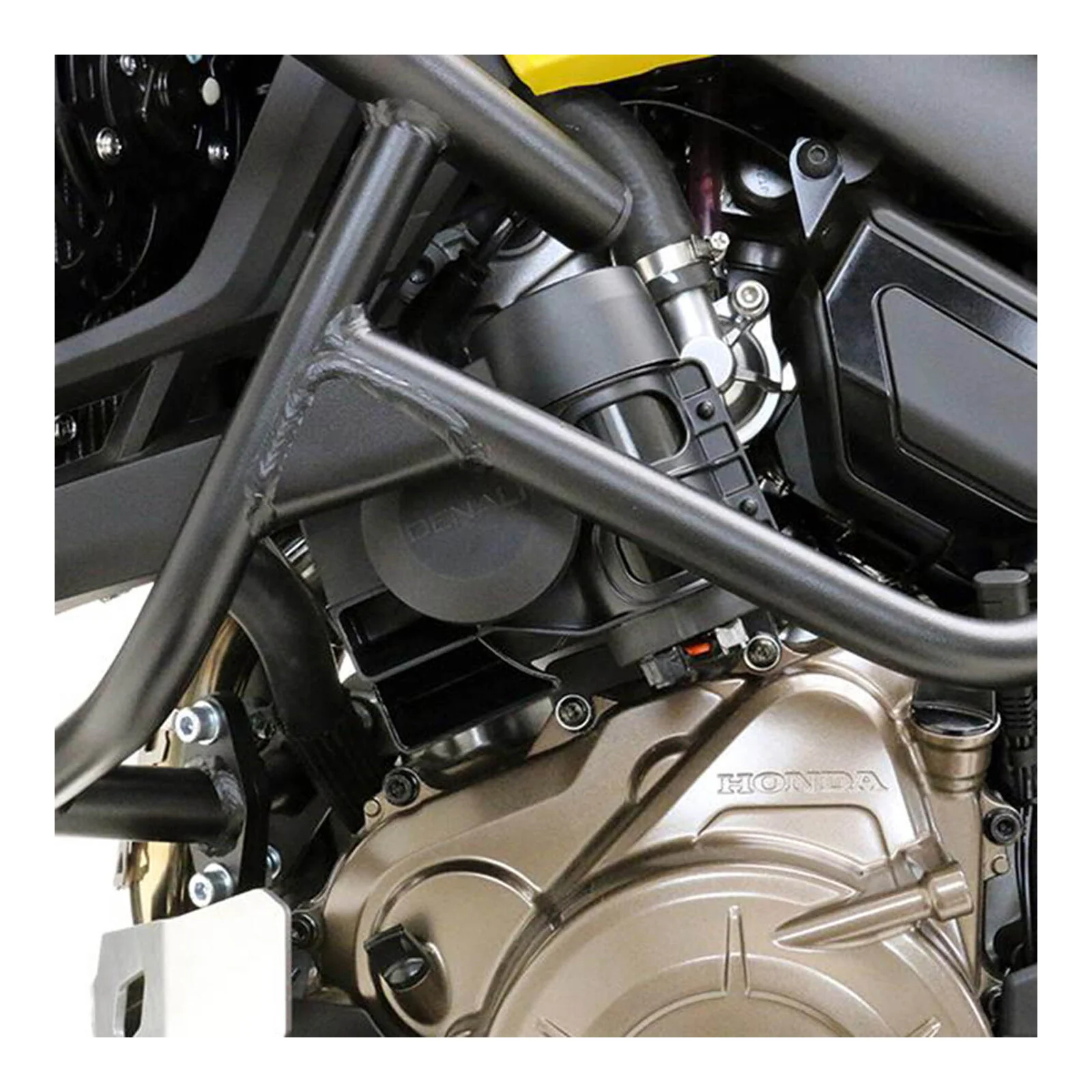 Denali Horn Mount for Honda Africa Twin CRF1000L/CRF1100L 16-25 w/SoundBomb Original Dual-Tone Air Horn - Image 3