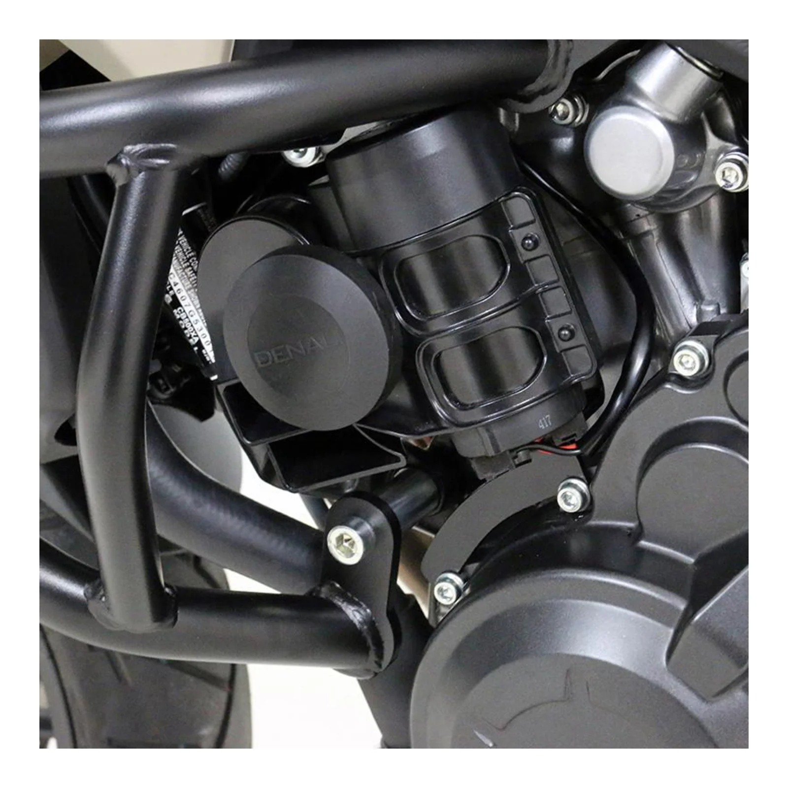 Denali Horn Mount for Honda CB500X 13-18/Rebel 500 16-25 w/SoundBomb Original Dual-Tone Air Horn - Image 3