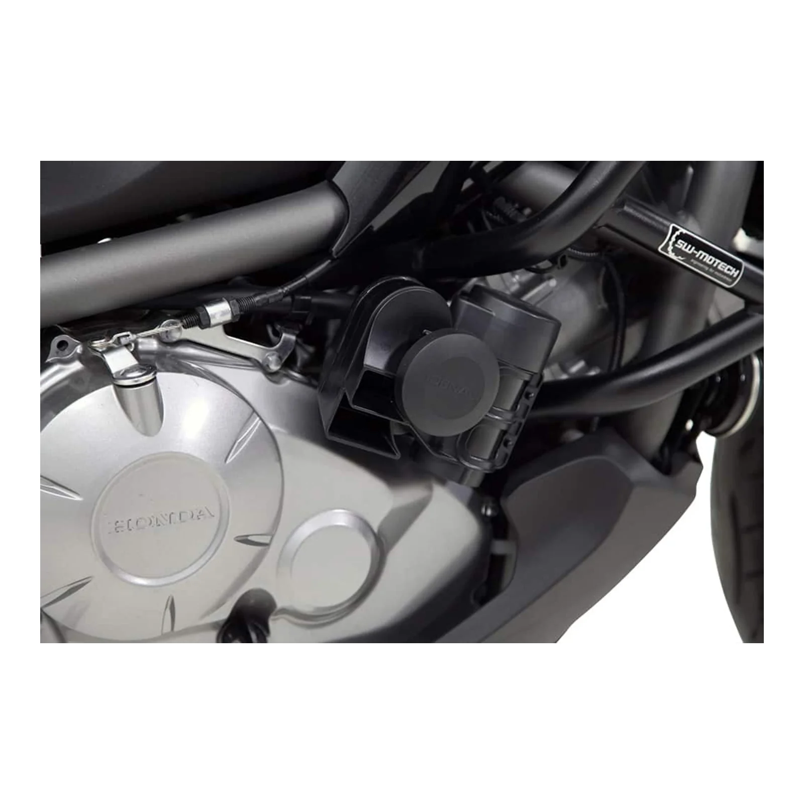 Denali Horn Mount for Honda NC700X 12-15 w/SoundBomb Original Dual-Tone Air Horn - Image 3
