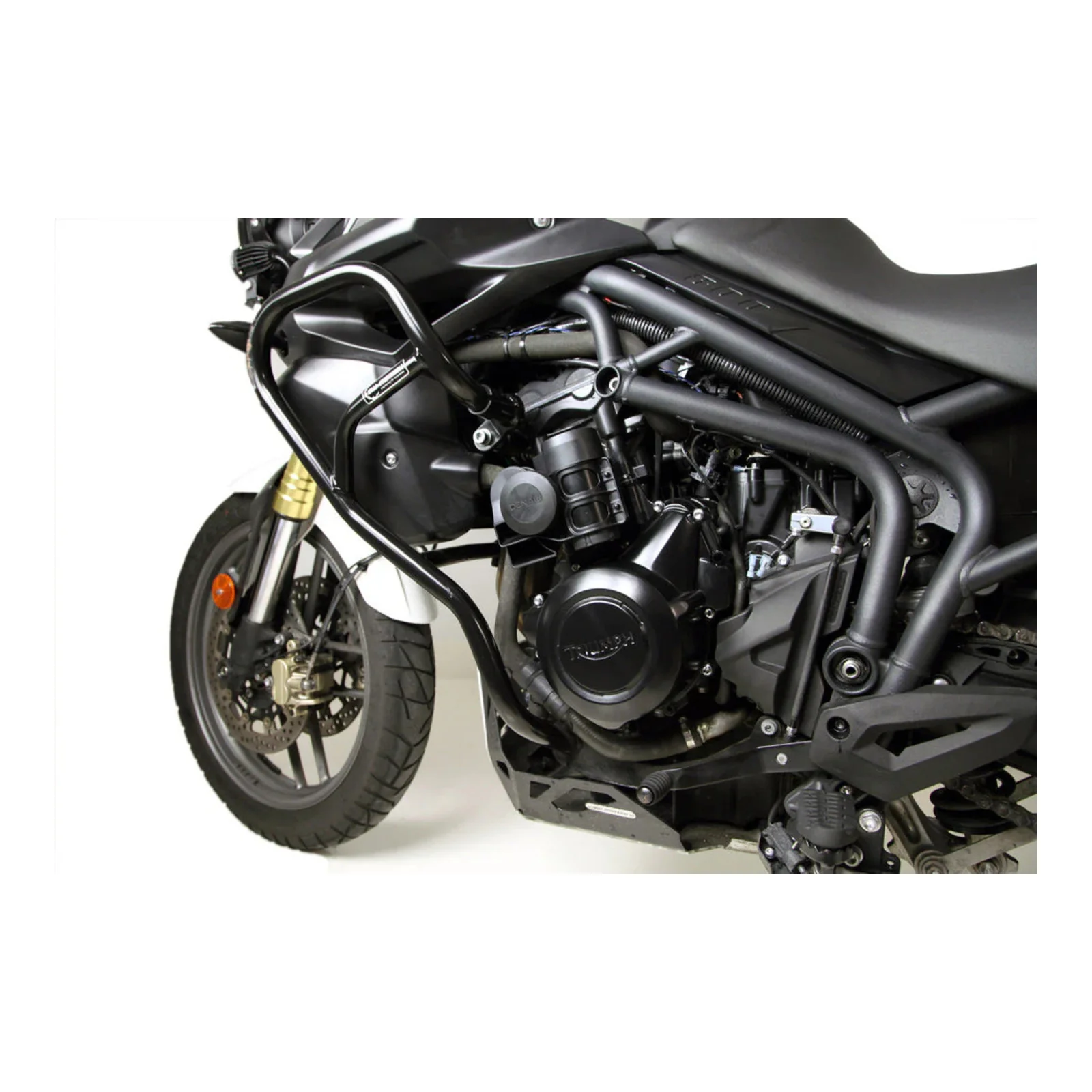 Denali Horn Mount for Triumph Tiger 800/Tiger 800 XC 10-14 Models w/SoundBomb Original Dual-Tone Air Horn - Image 2