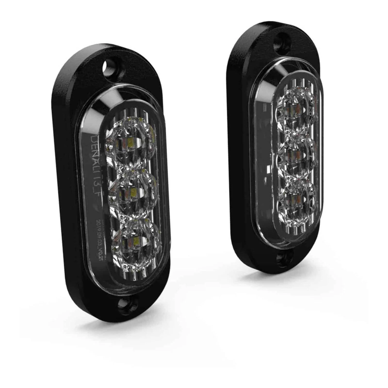 Denali T3 Modular Switchback Red/Amber Rear Signal Pods (Pair)