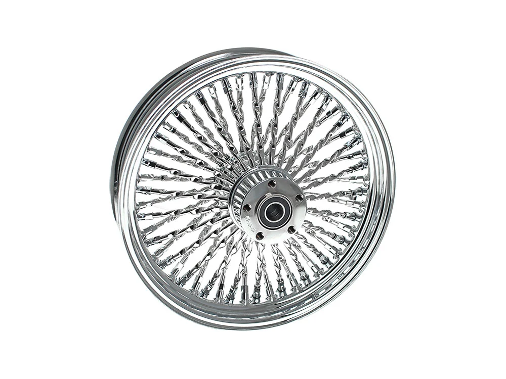 DNA Specialty DNA-CA18362342A 18" x 3.5" Cali Fat Spoke Rear Wheel Chrome for Softail 11-Up