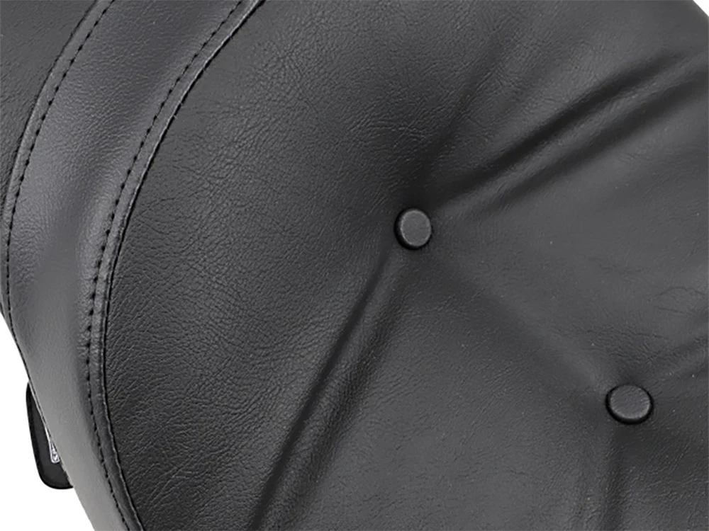 Drag Specialties DS-0804-0626 Low Profile Dual Touring Seat w/Pillow Stitch for Harley-Davidson Sportster 82-03 - Image 2