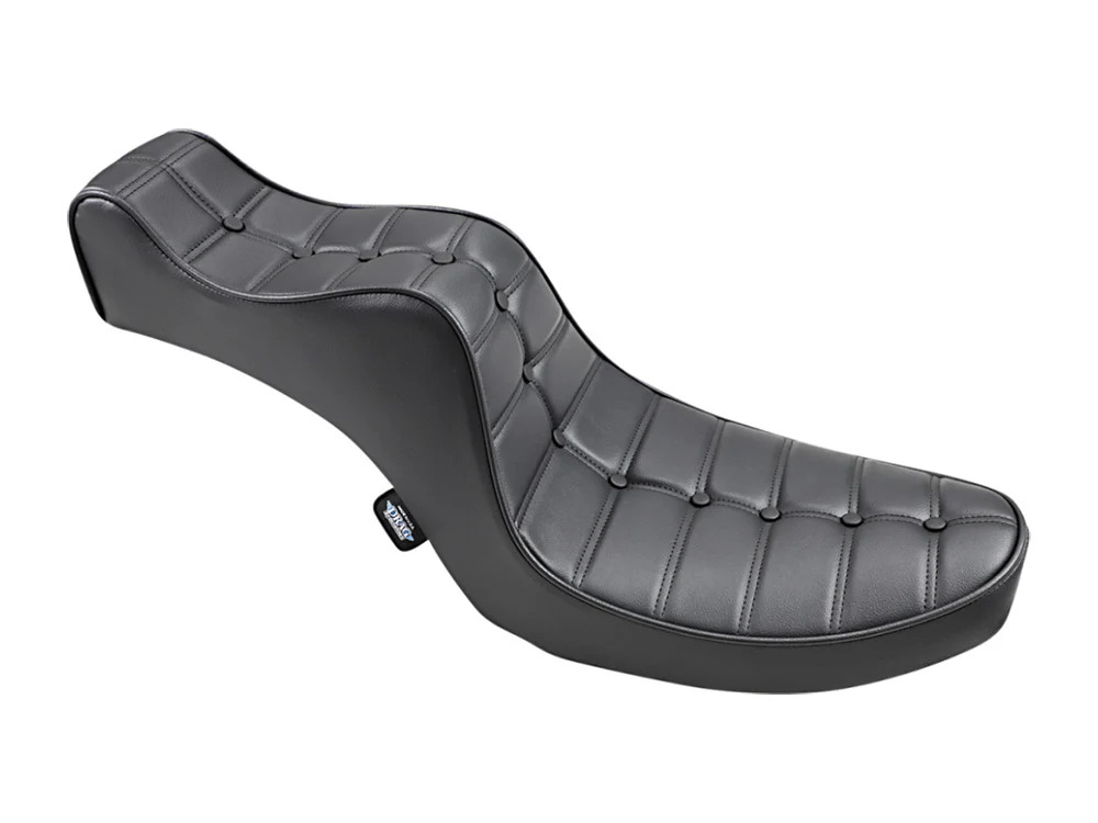 Drag Specialties DS-0805-0093 Mini King & Queen Dual Seat for Harley-Davidson Big Twin 64-84