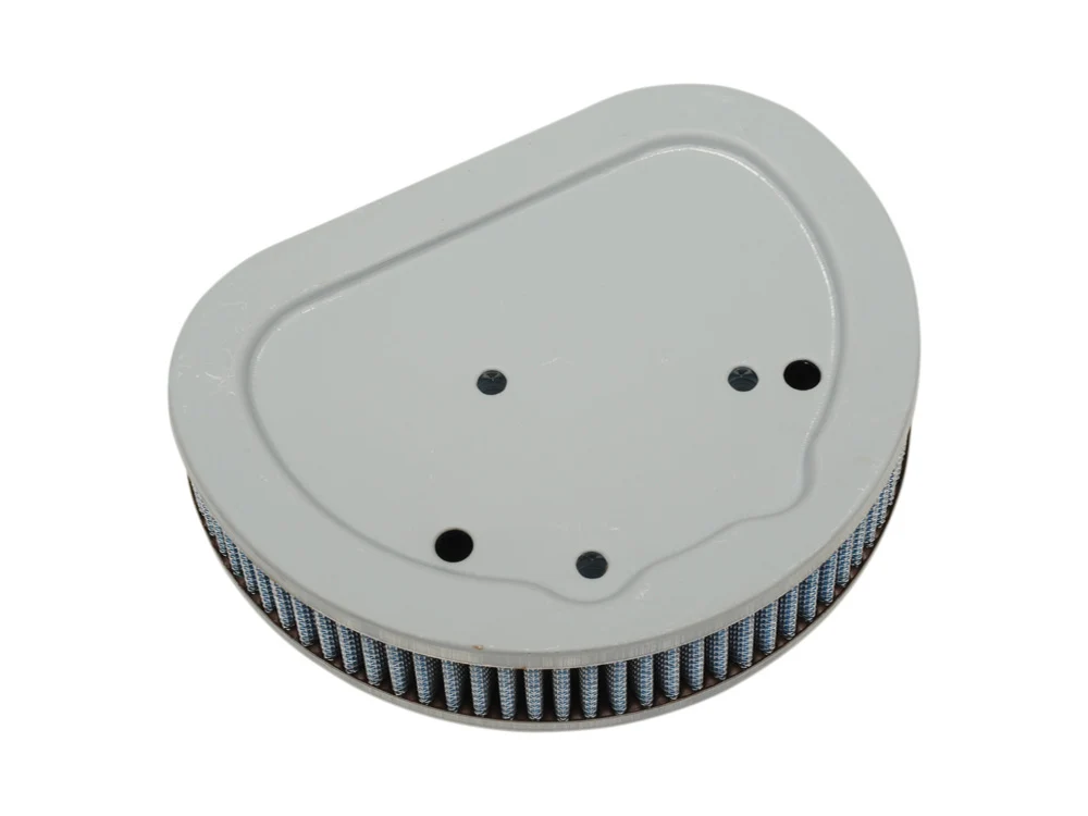 Drag Specialties DS-1011-4203 Premium Washable Air Filter Element for Harley-Davidson Twin Cam w/OEM Round Air Cleaner Cover/Crossbones 08-11/Blackline 11-13/Slim 12-17/Street Bob 14-17 Models