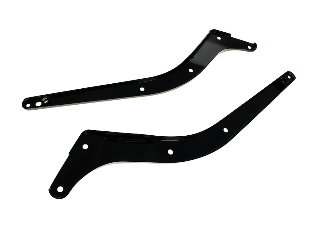 Drag Specialties DS-1411-0044 Rear Fender Struts Gloss Black for Harley-Davidson Softail 08-17 w/200 Rear Tyre - Image 2