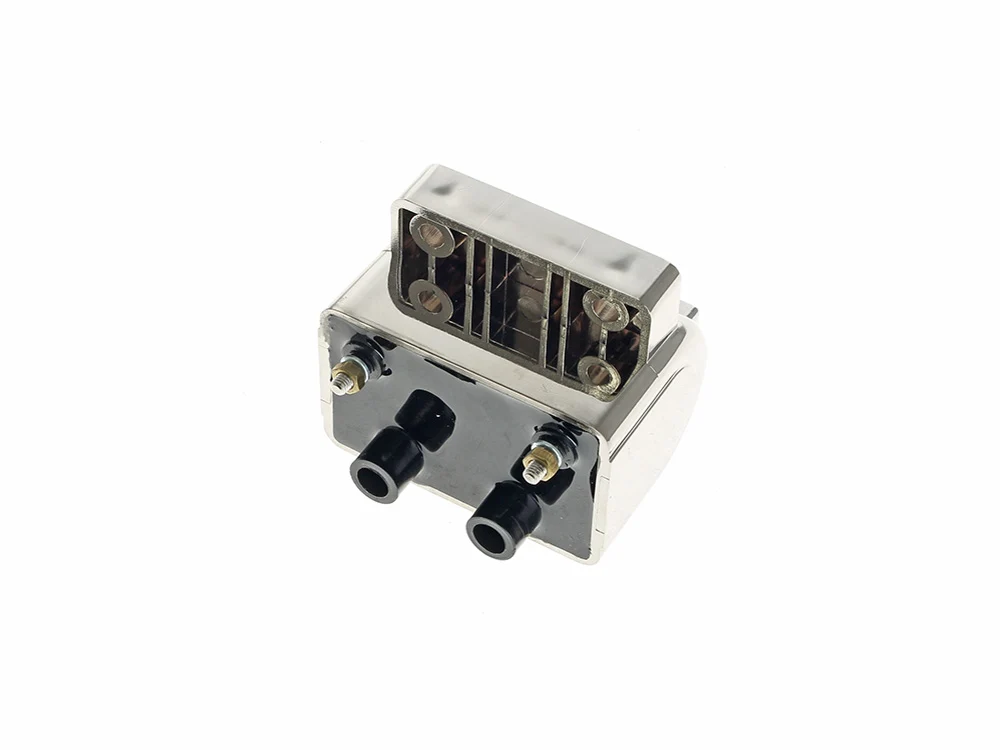 Drag Specialties DS-2102-0221 Ignition Coil Chrome for Harley-Davidson Big Twin 83-99/Sportster 83-03 Models - Image 2