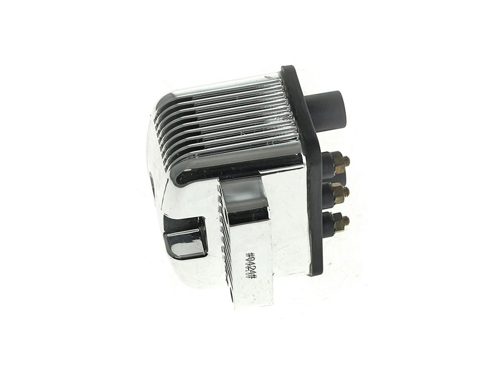 Drag Specialties DS-2102-0415 Ignition Coil Chrome for Harley-Davidson Big Twin 70-99/Sportster 71-03 Models w/Upgraded Single Fire Ignition - Image 2