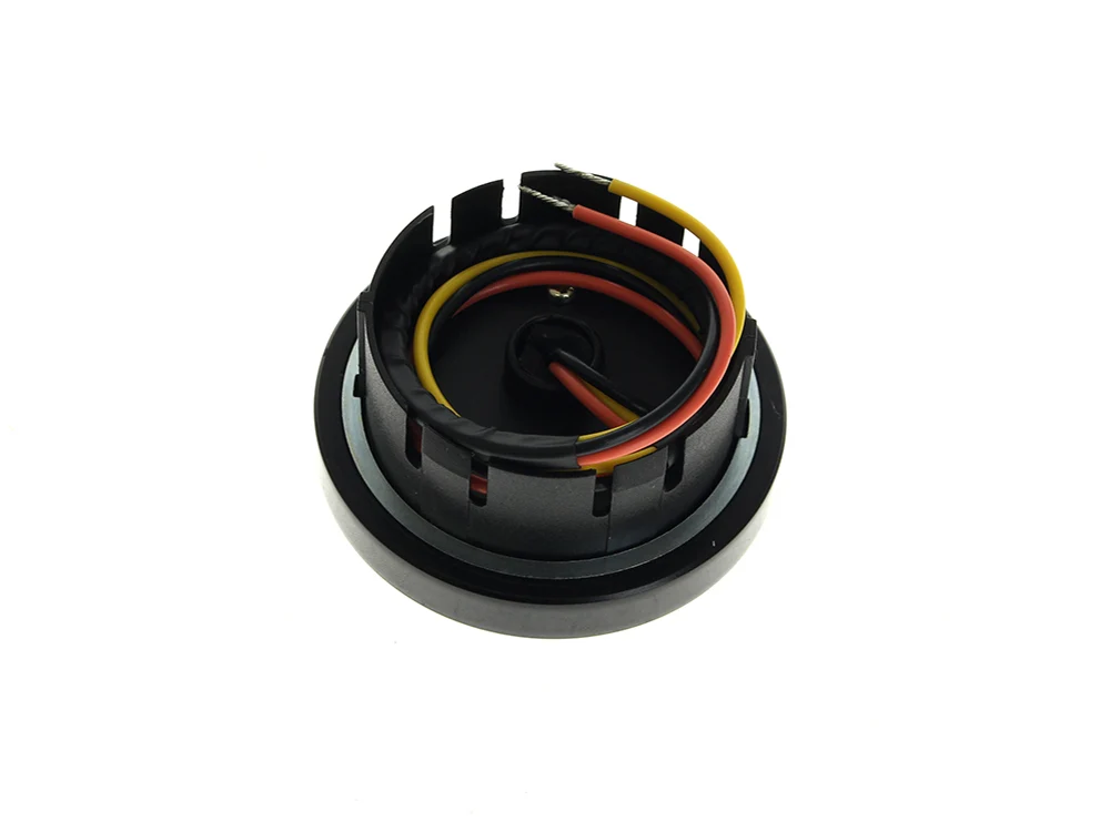 Drag Specialties DS-2212-0885 LED Style Fuel Gauge Black for Harley-Davidson Softail 08-17/Dyna 09-17/Road King 08-25/Freewheeler Trike 15-25 - Image 2