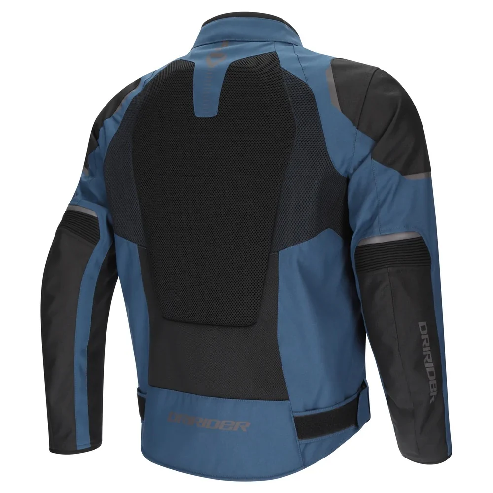 DriRider Air-Ride Pro Navy/Black Textile Jacket - Image 2