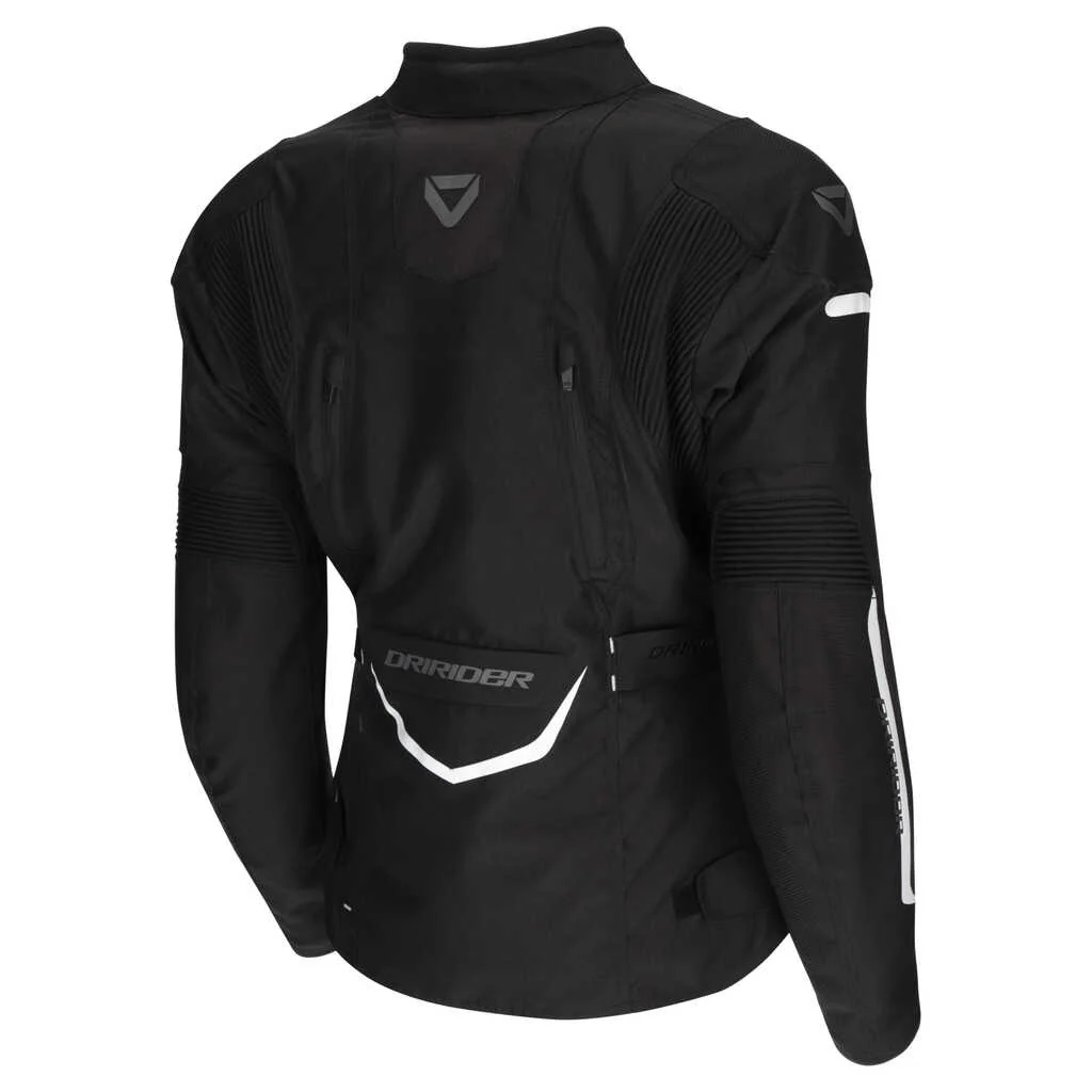 DriRider Apex 6 Grey/White/Black Womens Textile Jacket - Image 2