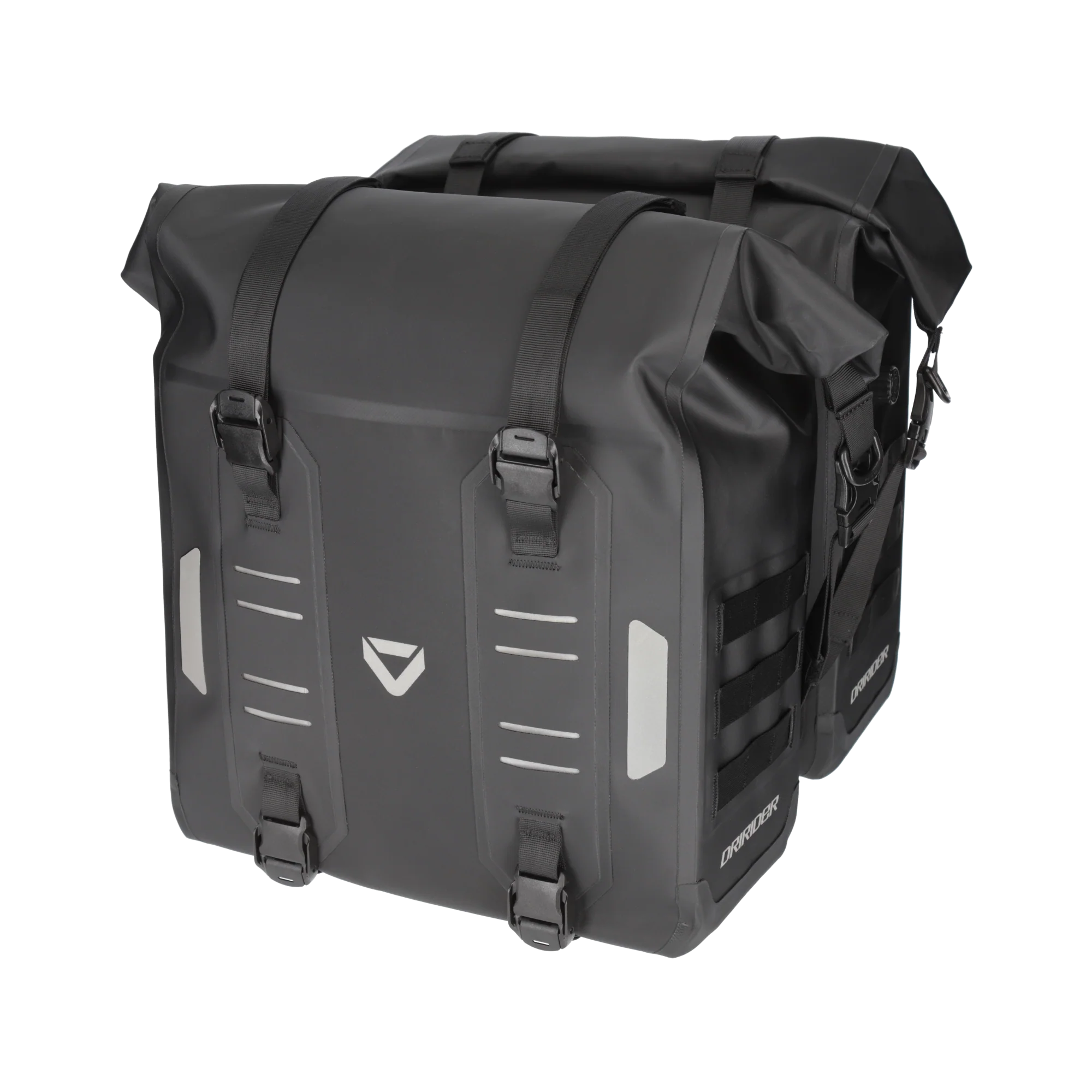 DriRider Everest 20L Carbon Black Side Bags
