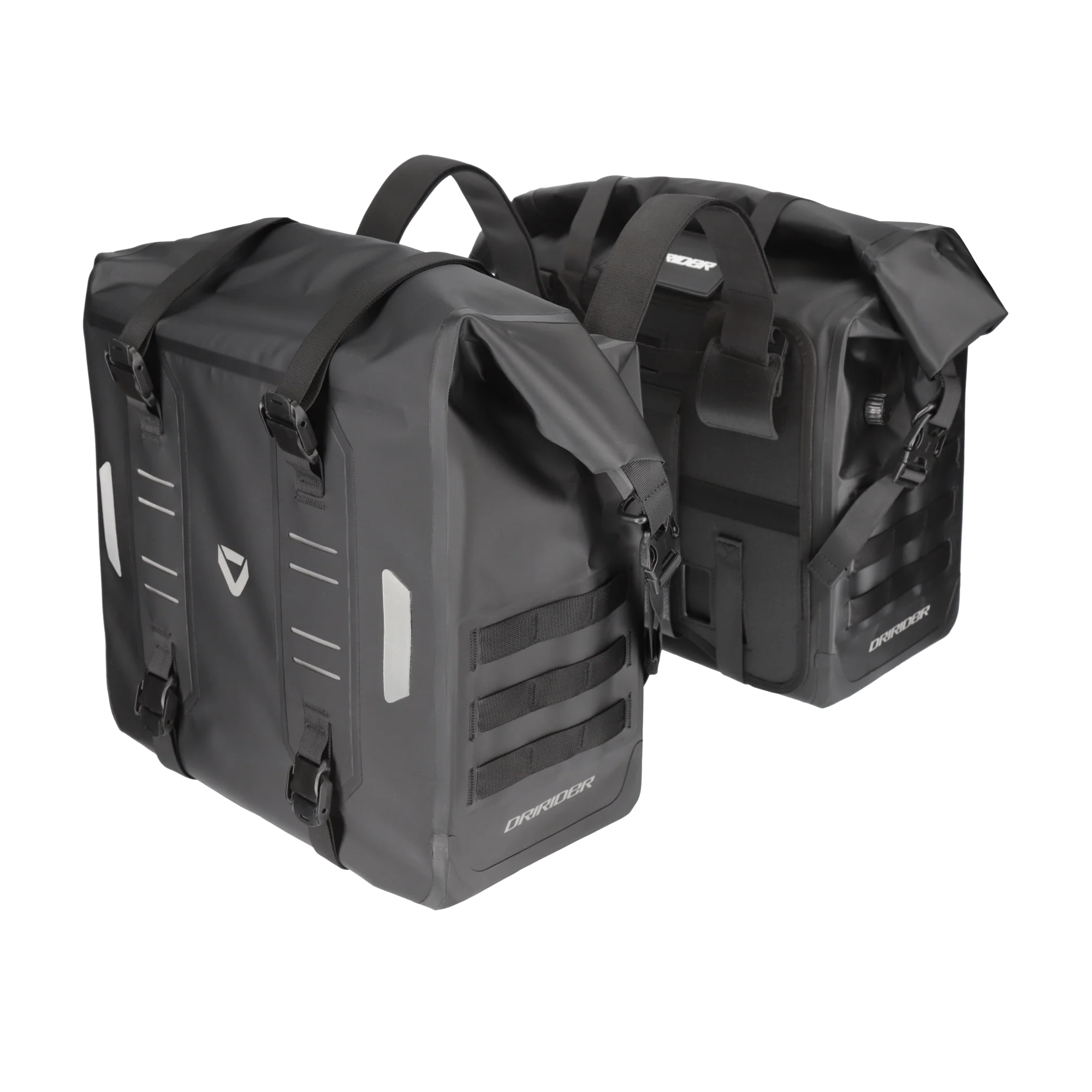 DriRider Everest 34L Carbon Black Side Bags - Image 2