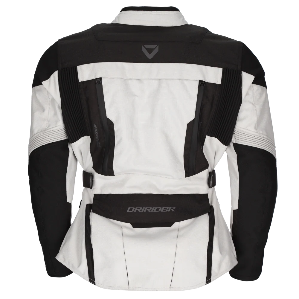 DriRider Explorer Light Grey/Black Womens Textile Jacket - Image 3